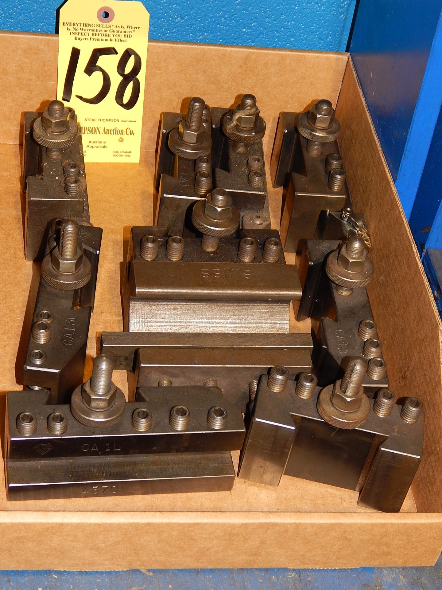 (9) Aloris CA Toolholders