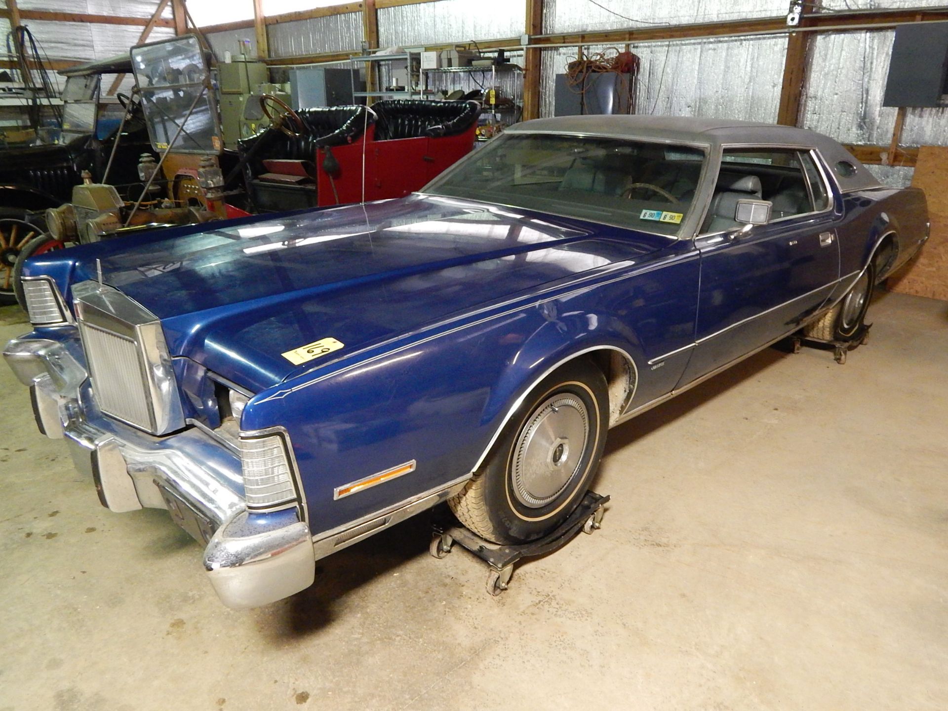 1973 Lincoln Mark IV 2-Door Coupe, VIN 3Y89A845393, Leather, PW, PL, Automatic, 11,380 Miles showing