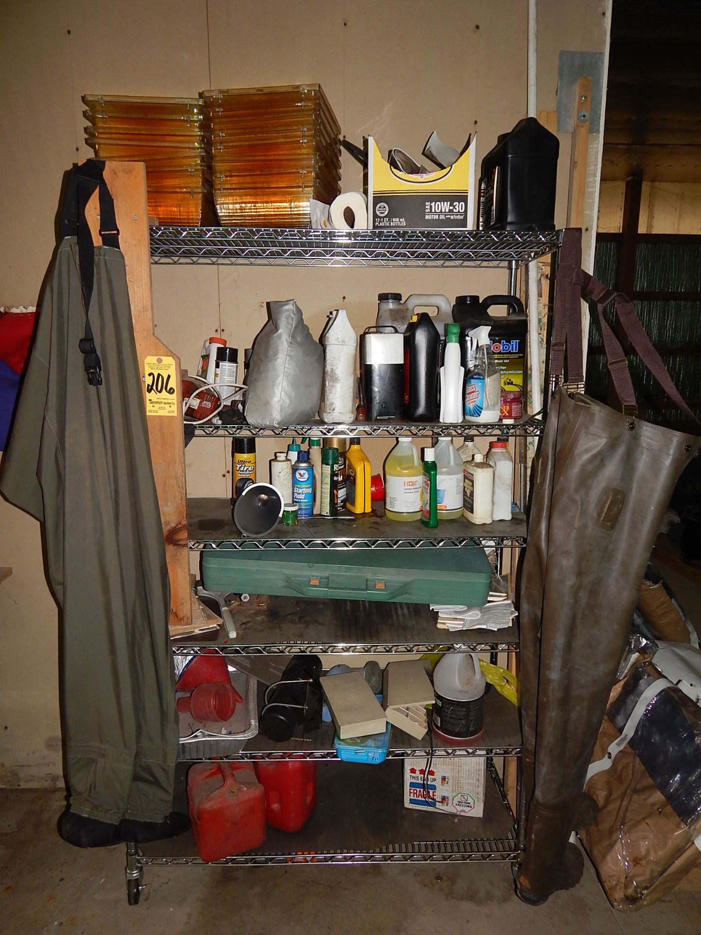NSF Shelving and Contents