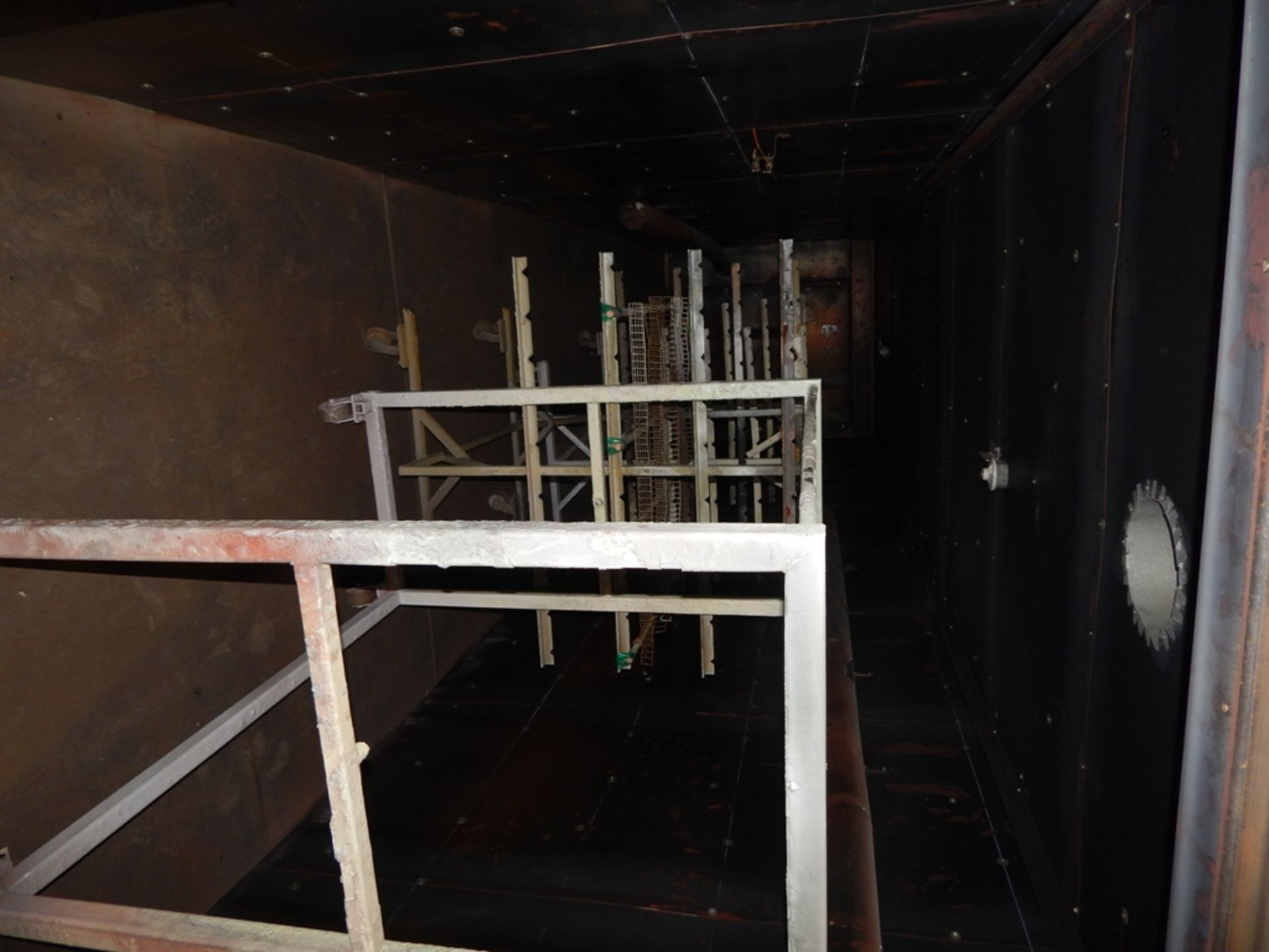 Custom Built Drying Oven, Approx. 35' Long, Inside Dimensions: 88"W x 29'L x 92"H, Door, Opening: - Image 6 of 6