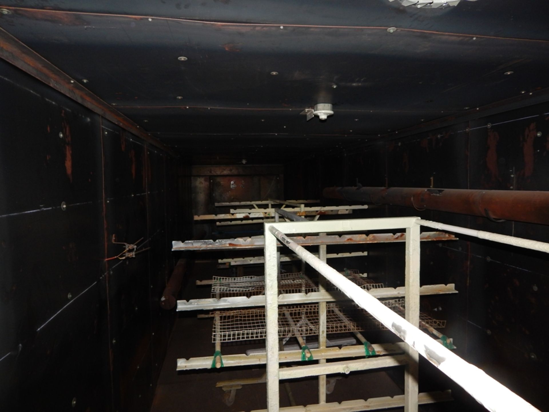 Custom Built Drying Oven, Approx. 35' Long, Inside Dimensions: 88"W x 29'L x 92"H, Door, Opening: - Image 5 of 6