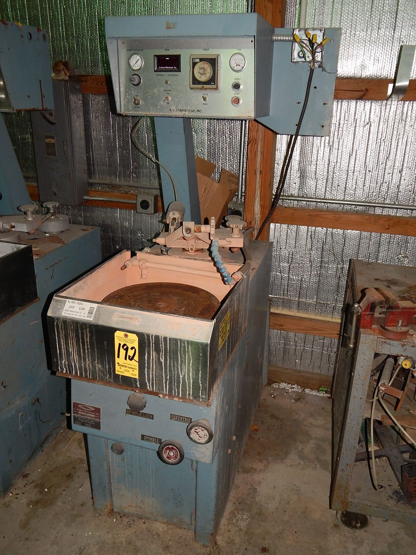 R. H. Strasbaugh Model 6DA-1 Wafer Grinding, Lapping and Polishing Machine, s/n 178-2-85, 16"