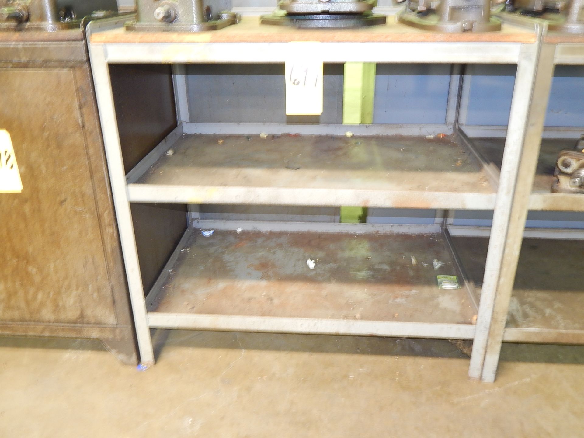 Shop Table with Lower Shelves, 48 In. Wide X 30 In. Deep X 33 In. High