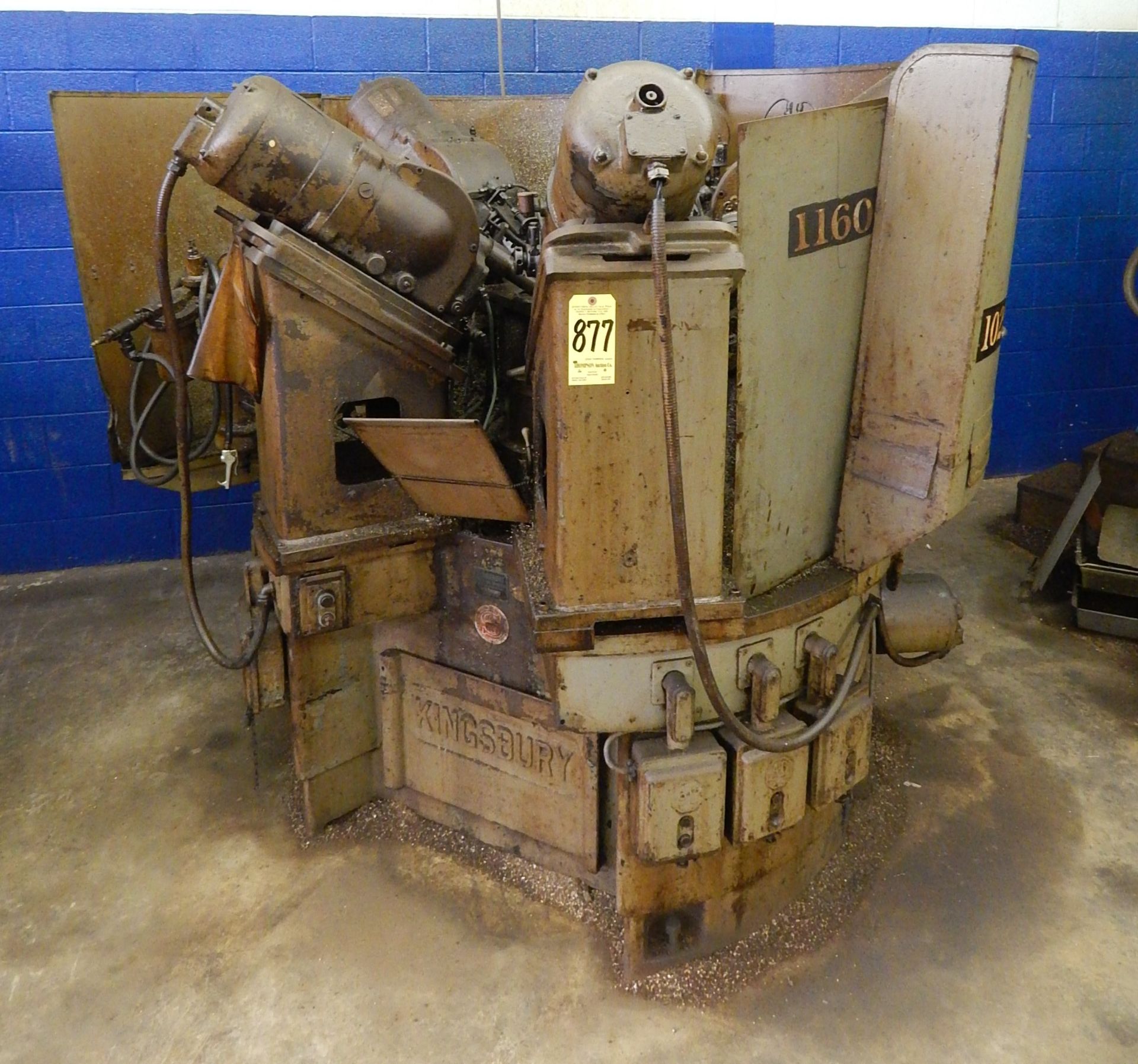 Kingsbury 5-Station Rotary Transfer Machine, s/n 7-9212