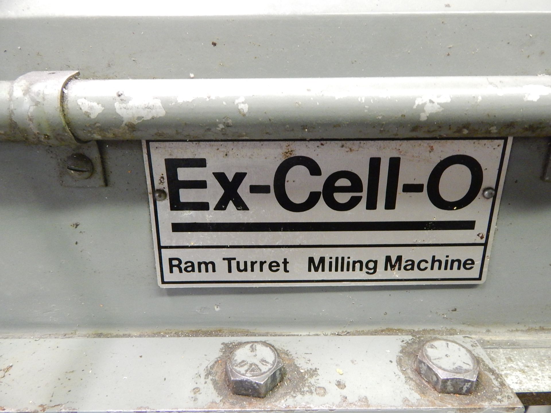 Ex-Cell-O Model 602 Vertical Mill, s/n 6029237, Mitutoyo D.R.O., Servo Power Table Feed - Image 10 of 11