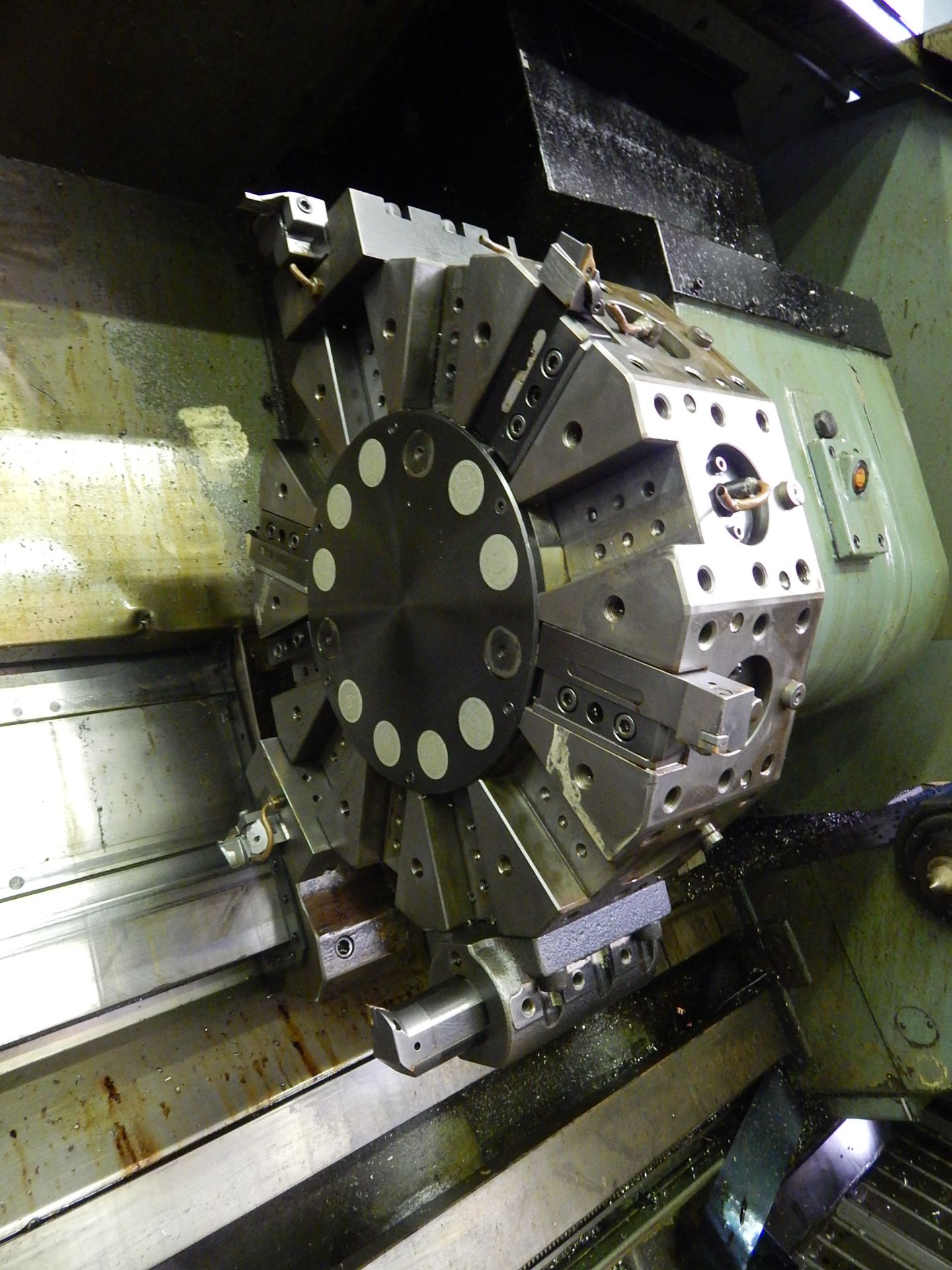 Mori Seiki Model SL-7B CNC Turning Center, s/n 218, Fanuc 6TB CNC Control, 6 Inch Spindle - Image 5 of 11