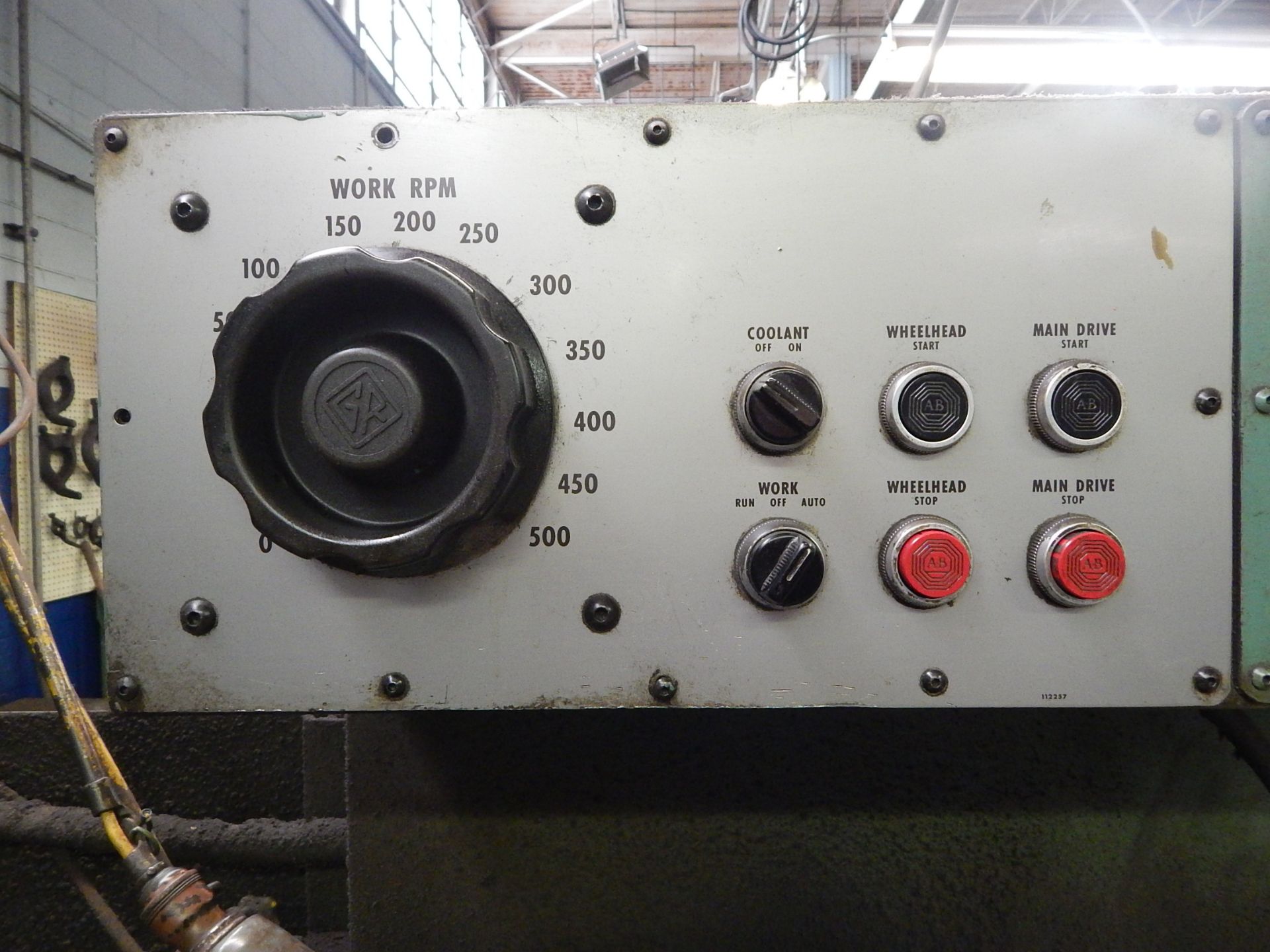 Heald Model 273A Internal Grinder, s/n 42098, 25,000 RPM Heald Red Head, Dresser, Sine Bar - Image 3 of 11