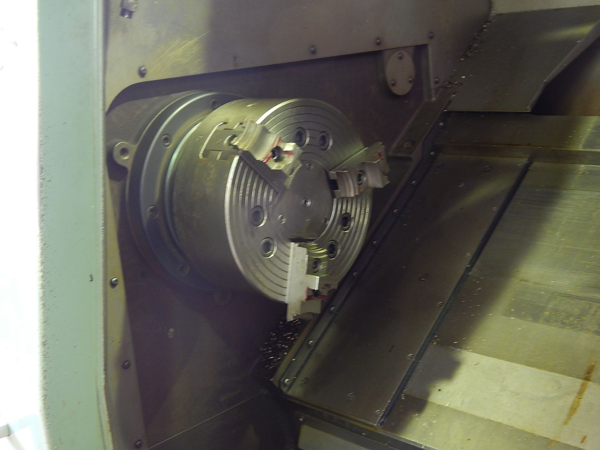 Mori-Seiki SL-4 CNC Turning Center, s/n 797, Yasnac 2000-GII CNC Control, 10 In. 3-Jaw Chuck, 25.5 - Image 3 of 11