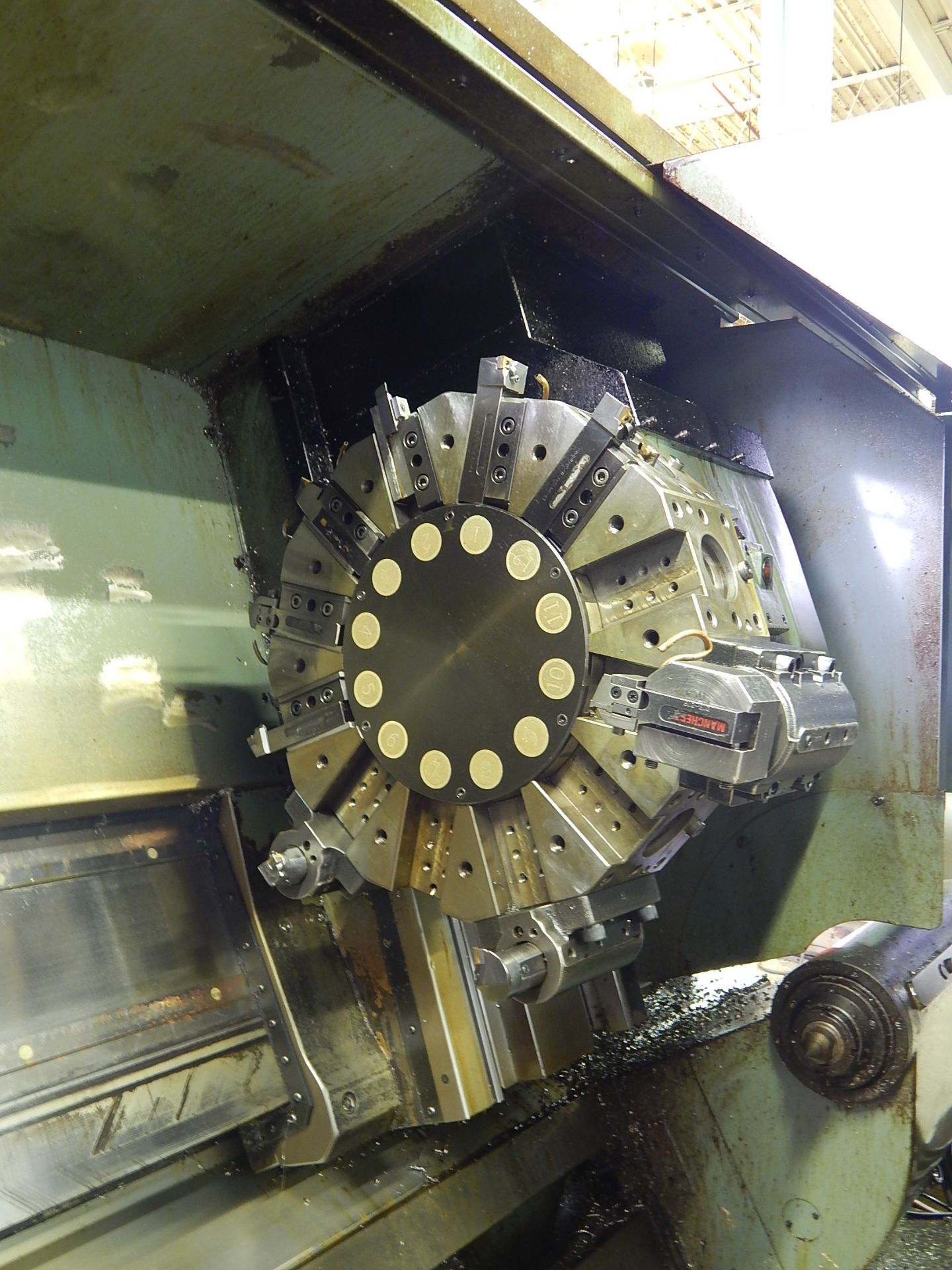 Mori Seiki Model SL-7B CNC Turning Center, s/n 226, Fanuc 6TB CNC Control, 6 Inch Spindle - Image 5 of 12