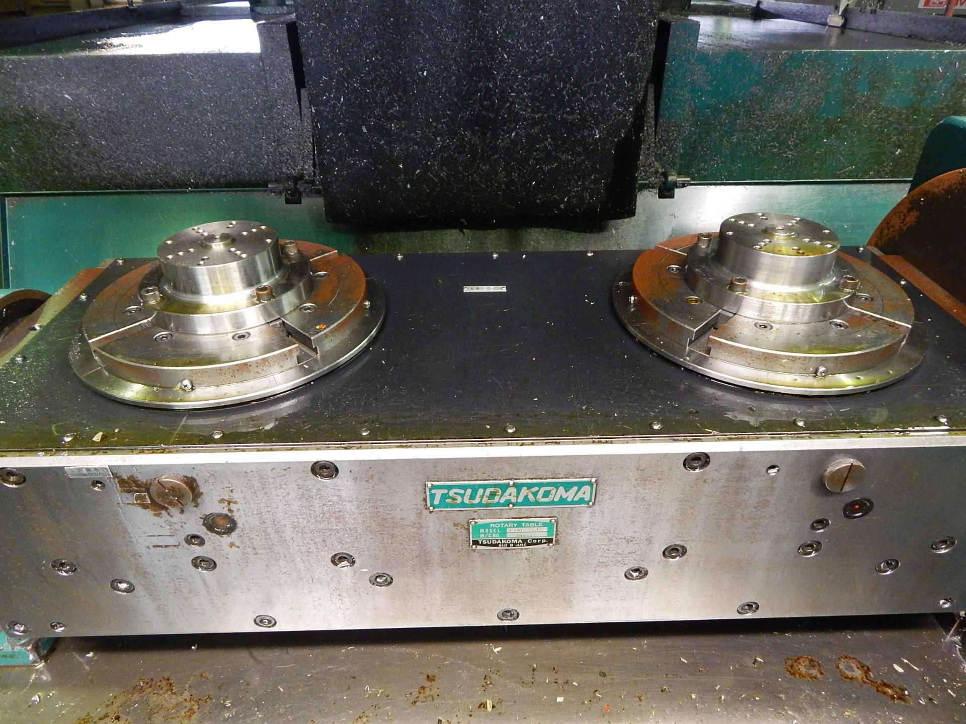 Matsuura Model MC-1000V-DC Twin Spindle CNC Vertical Machining Center, s/n 890307598, New 1989, - Image 6 of 15