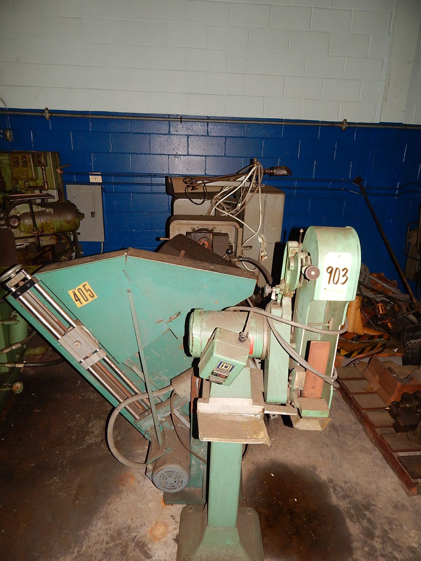 Burr King Belt Sander, Belt Sander, and Heald Model 121 Bore-Matic