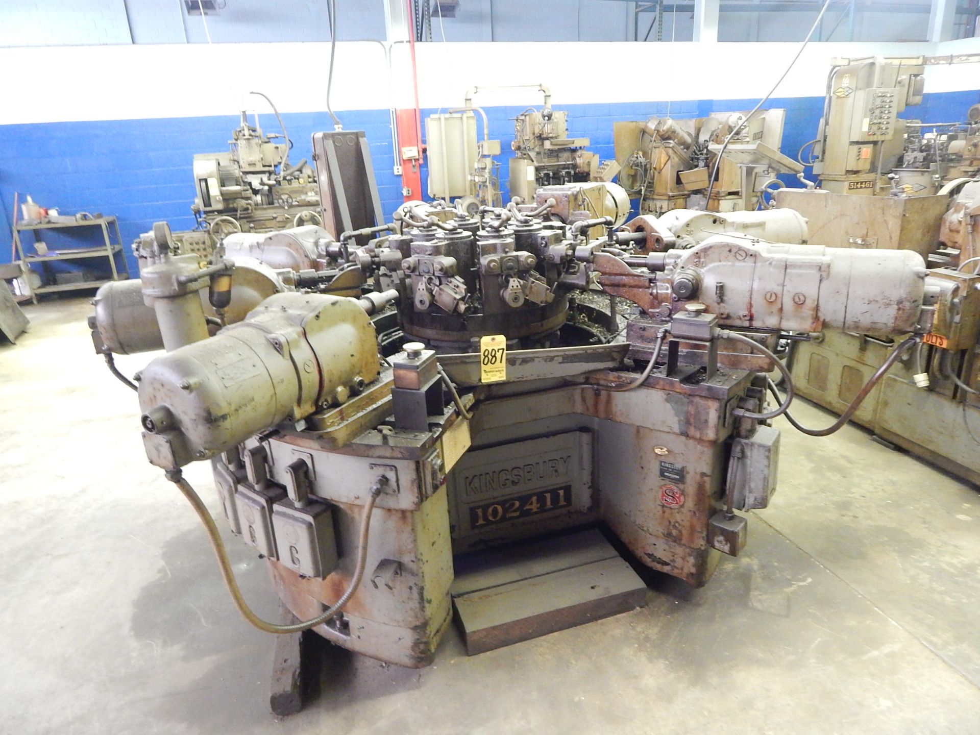 Kingsbury 7-Station Rotary Transfer Machine, s/n B-9247