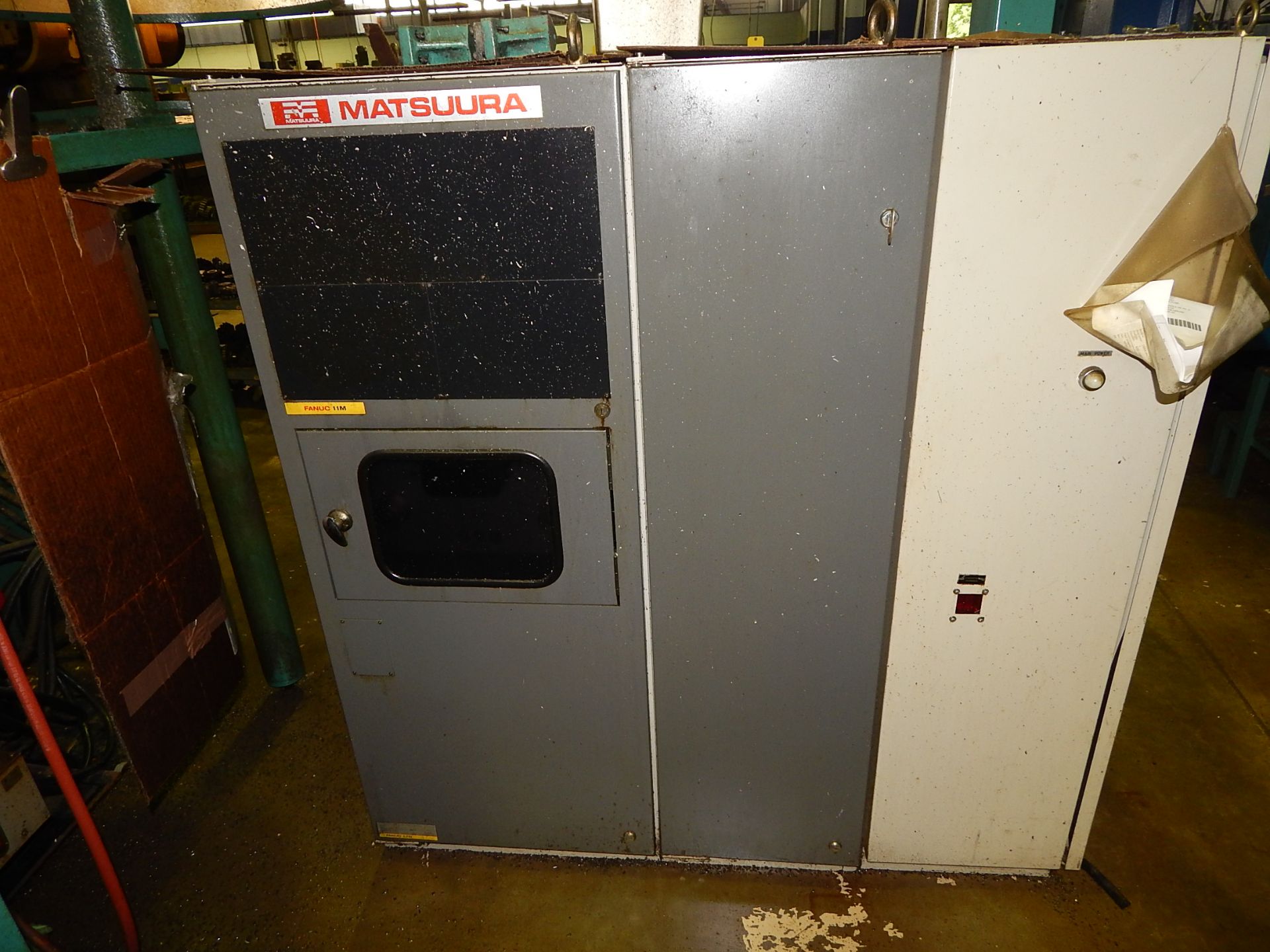 Matsuura Model MC-1000V-DC Twin Spindle CNC Vertical Machining Center, s/n 890307598, New 1989, - Image 15 of 15
