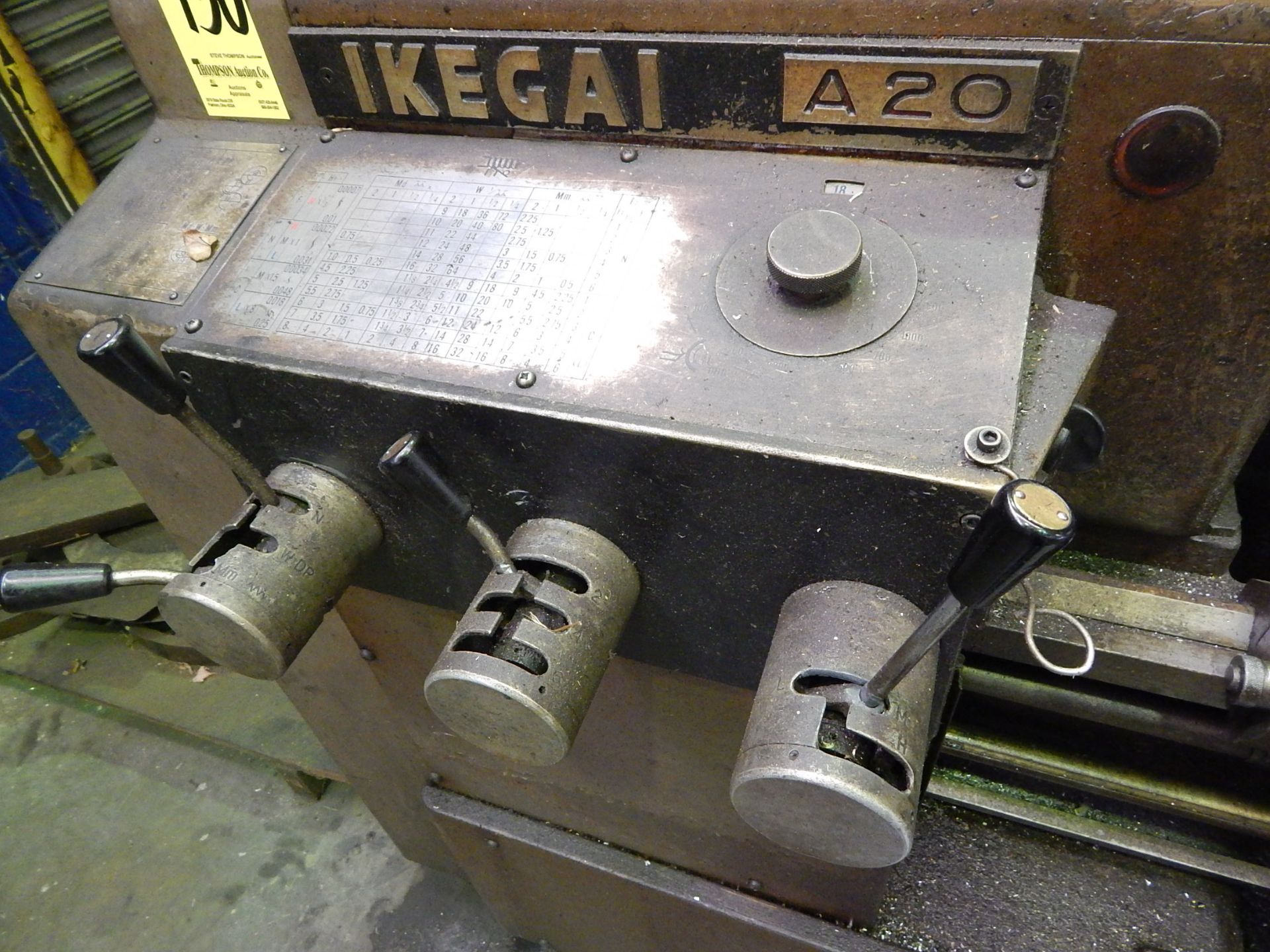 Ikegai Model A20 Engine Lathe, s/n 9534T, 20 In. X 60 In. Capacity, Inch/Metric,12 Inch 3-Jaw Chuck, - Image 6 of 9