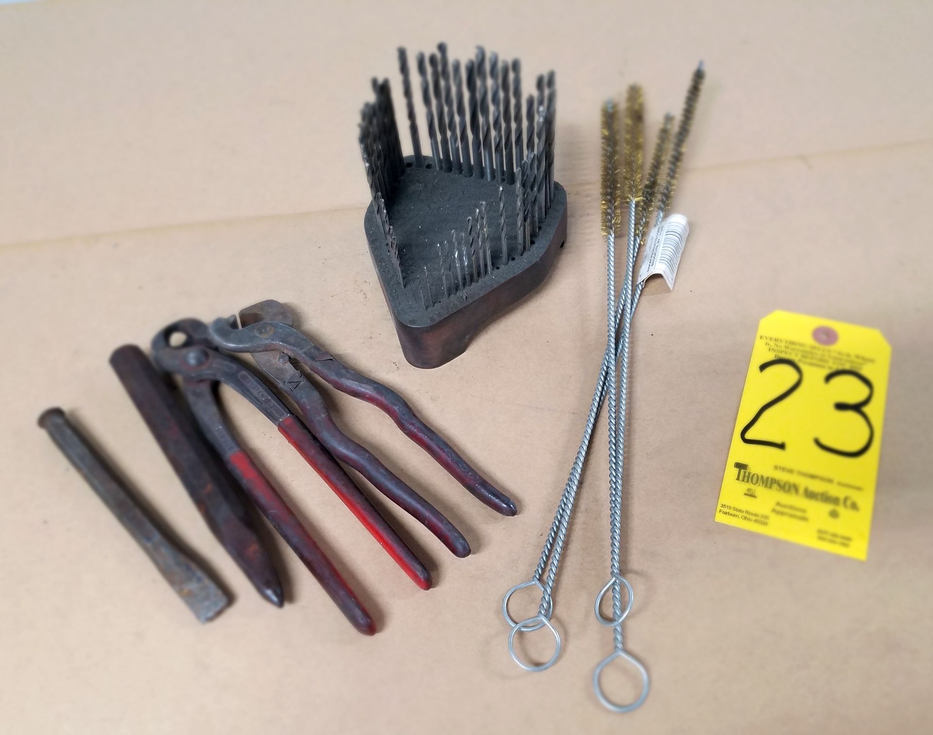 Lot, Metal Snips and Drill Bits