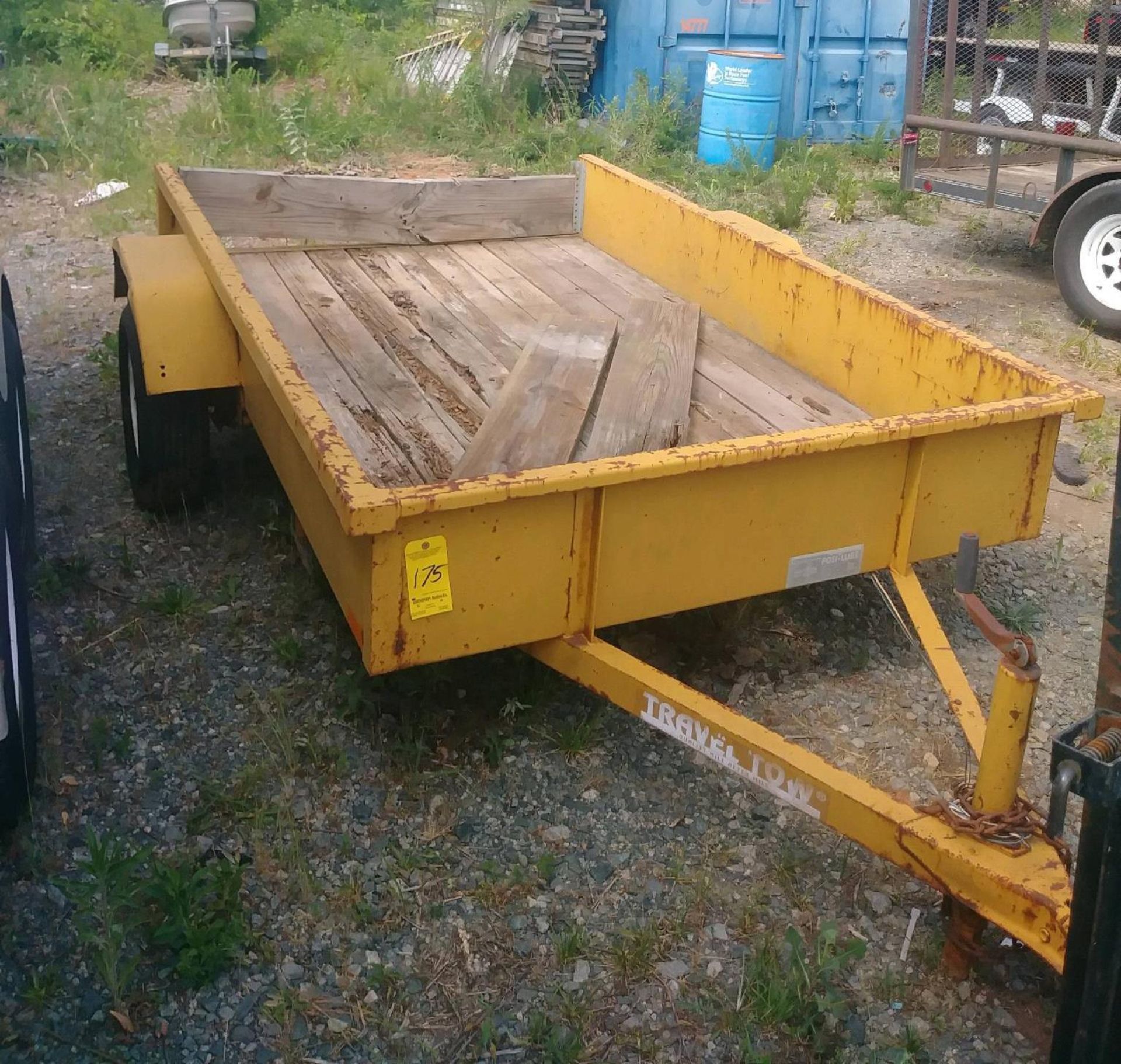 Travel Tow 5 Ft. X 8 Ft. Utility Trailer, Single Axle, NO TITLE - Image 2 of 3