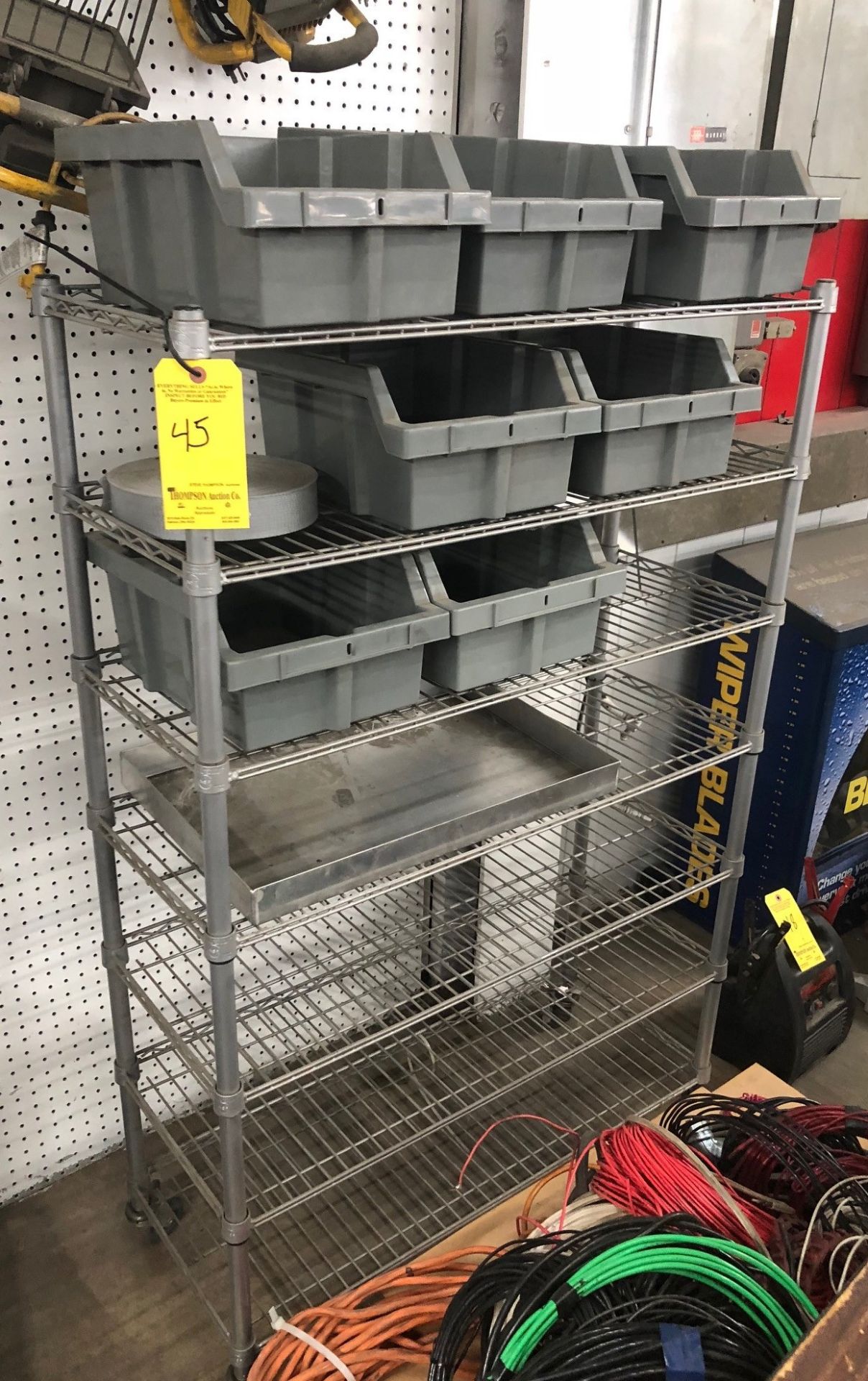 NSF Shelving on Casters