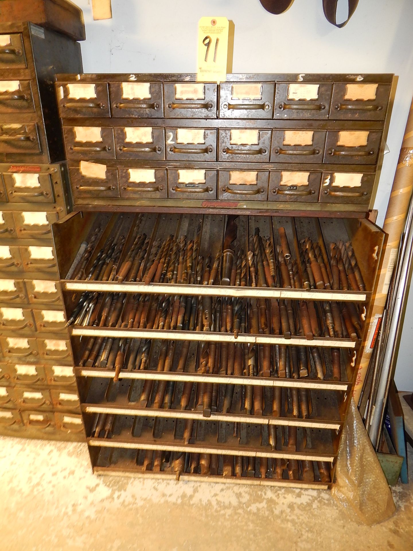 Cabinets with Drill Bits