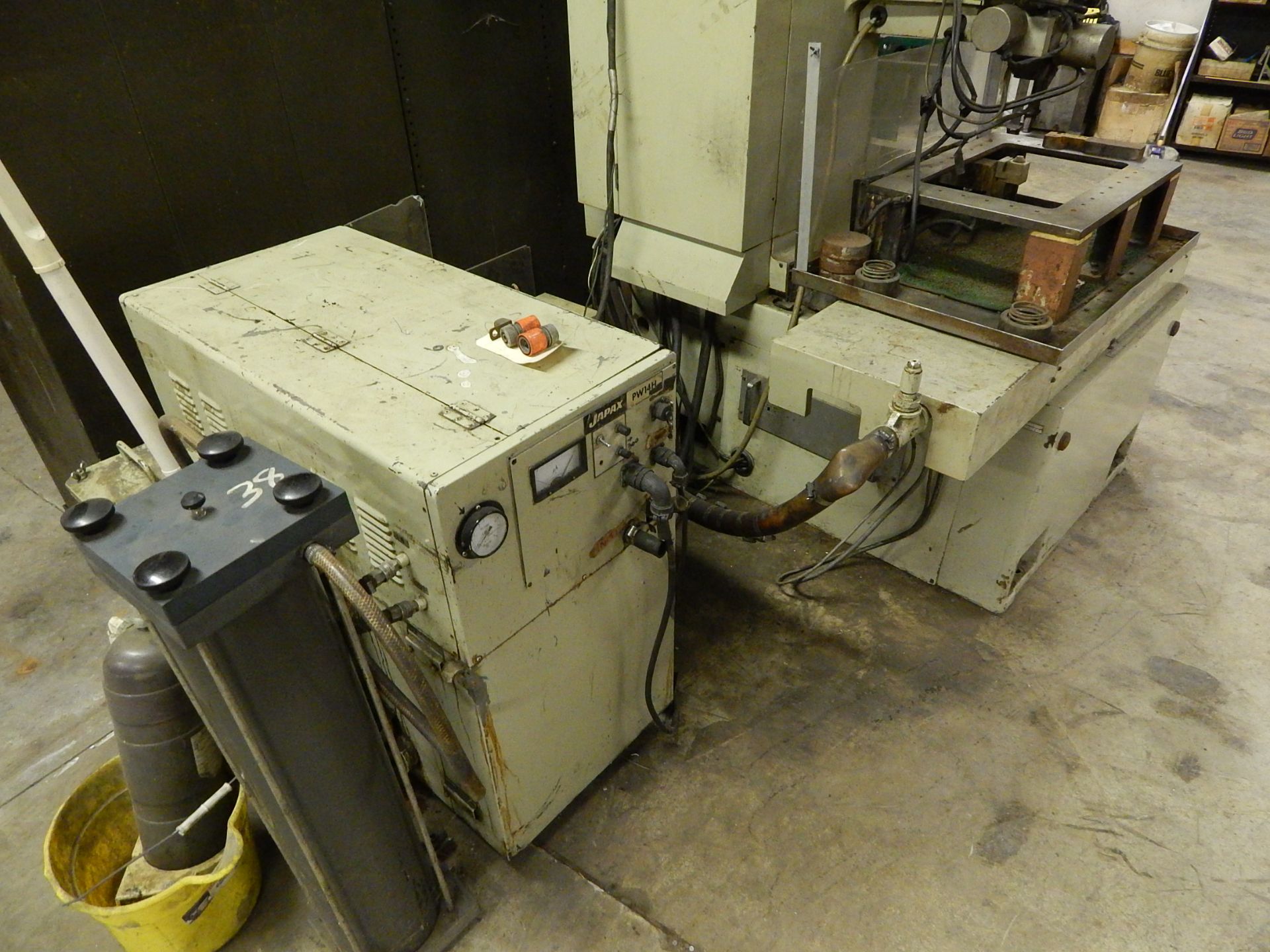 Bridgeport/Japax CNC Wire EDM, Model LU-3B, s/n 115-01-142, Japax JAPT 3F CNC Control, Japax VH-02 - Image 5 of 8