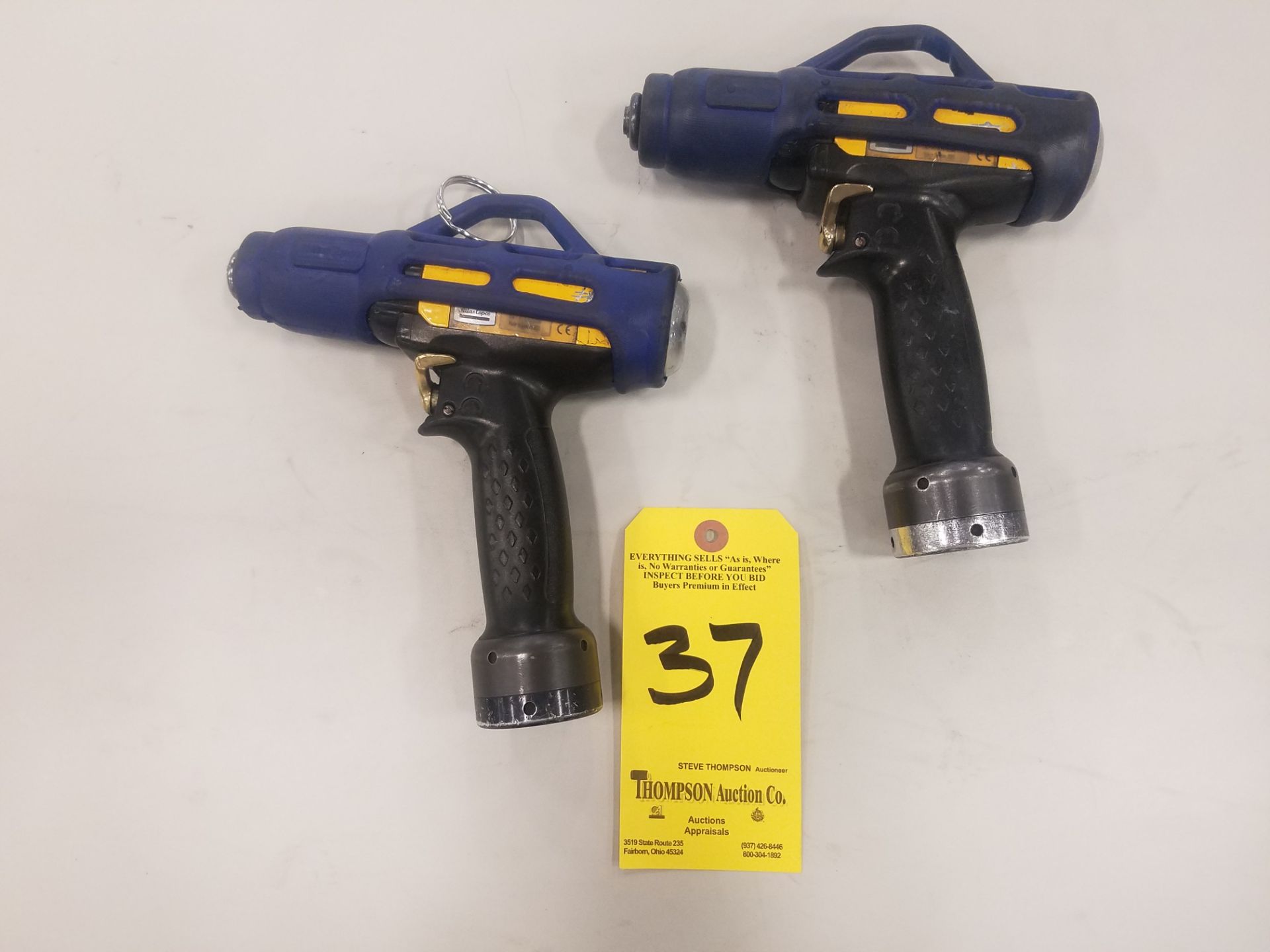 (2) Atlas Copco Pistol Grip Nutrunner Model ETO DS 42-05-I06