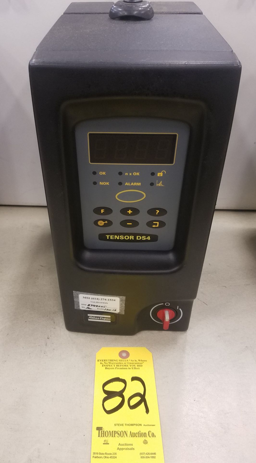 Atlas Copco Tensor Torque Controller Model D312-DS4