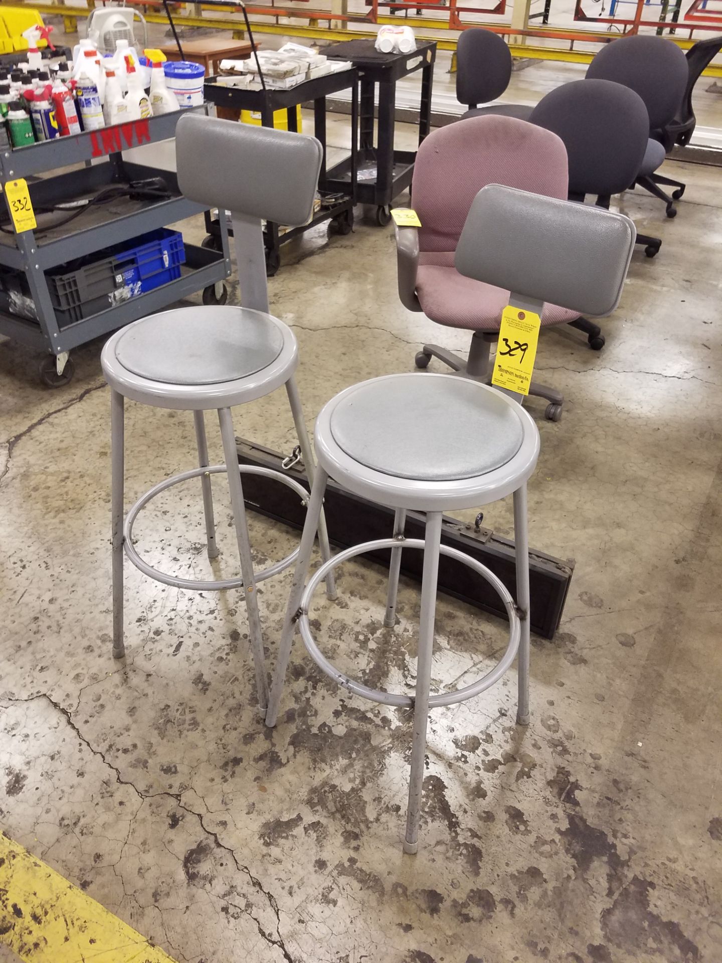 (2) Shop Stools