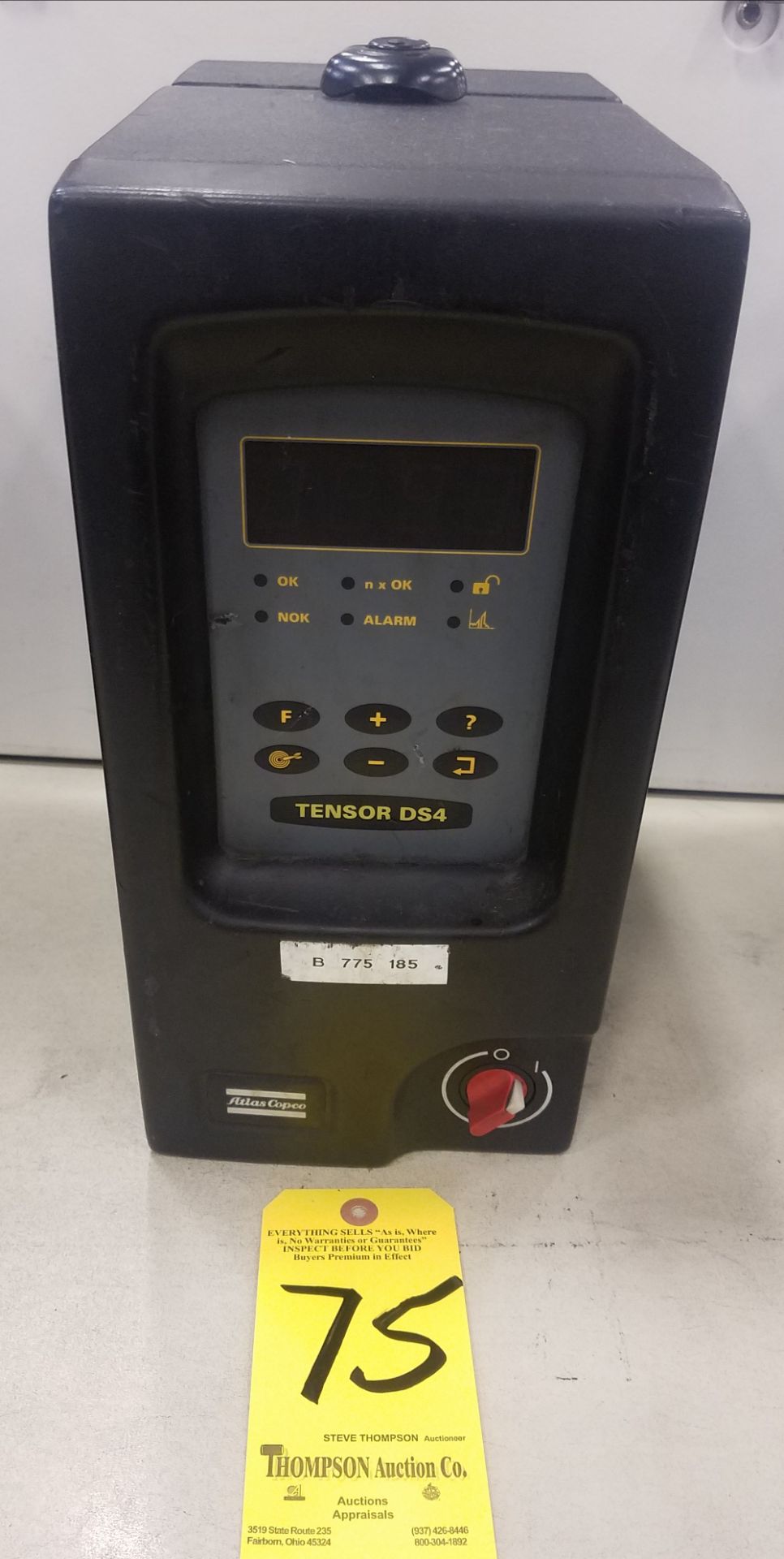 Atlas Copco Tensor Torque Controller Model D312-DS4