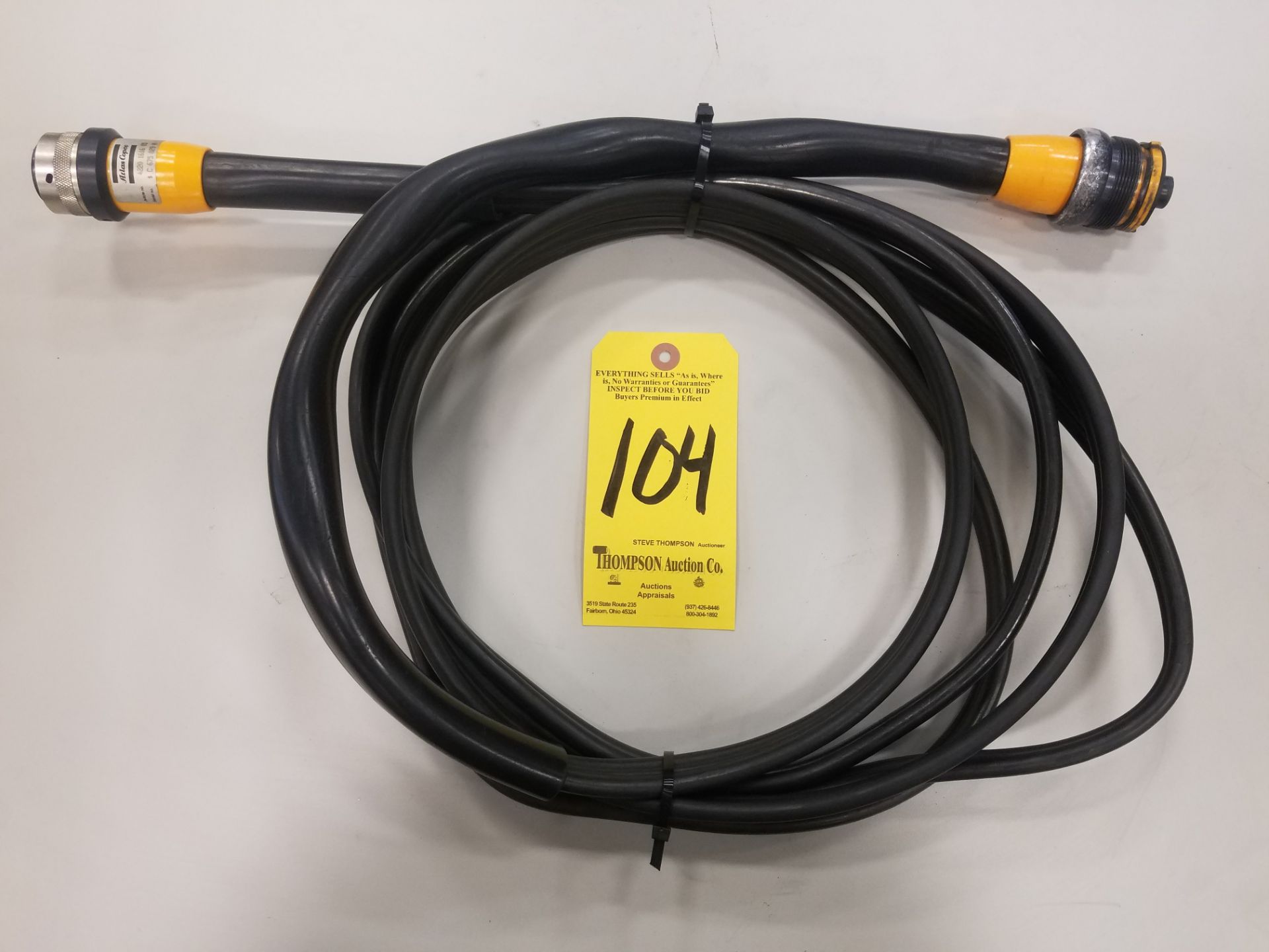 Atlas Copco Nutrunner Cord Model 422 1616 05