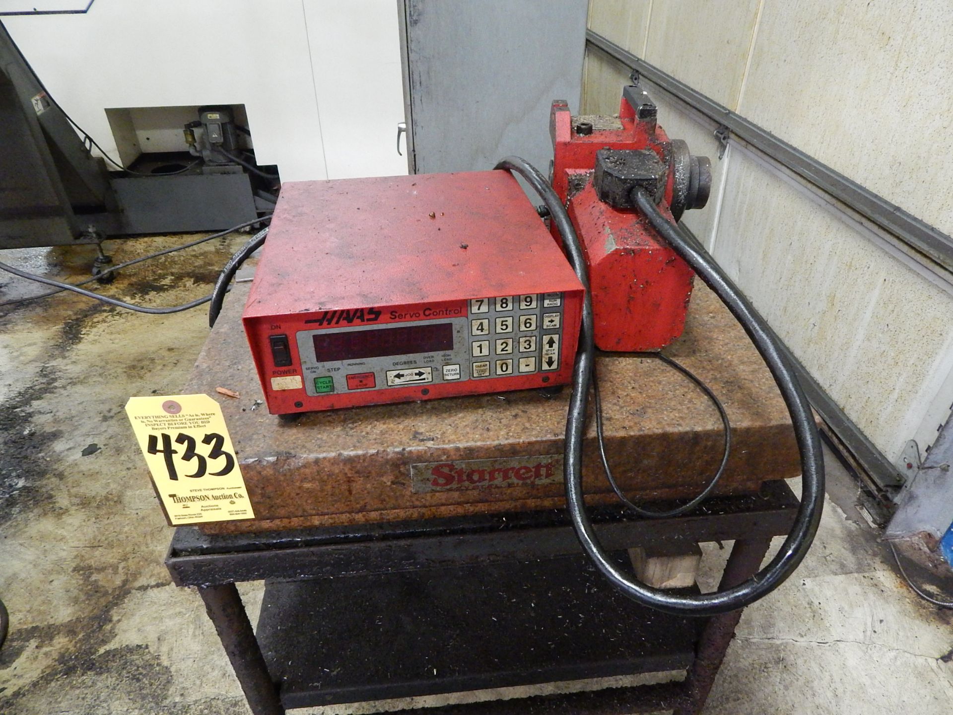 Haas 5C Indexer with Haas Controller and Granite Surface Plate