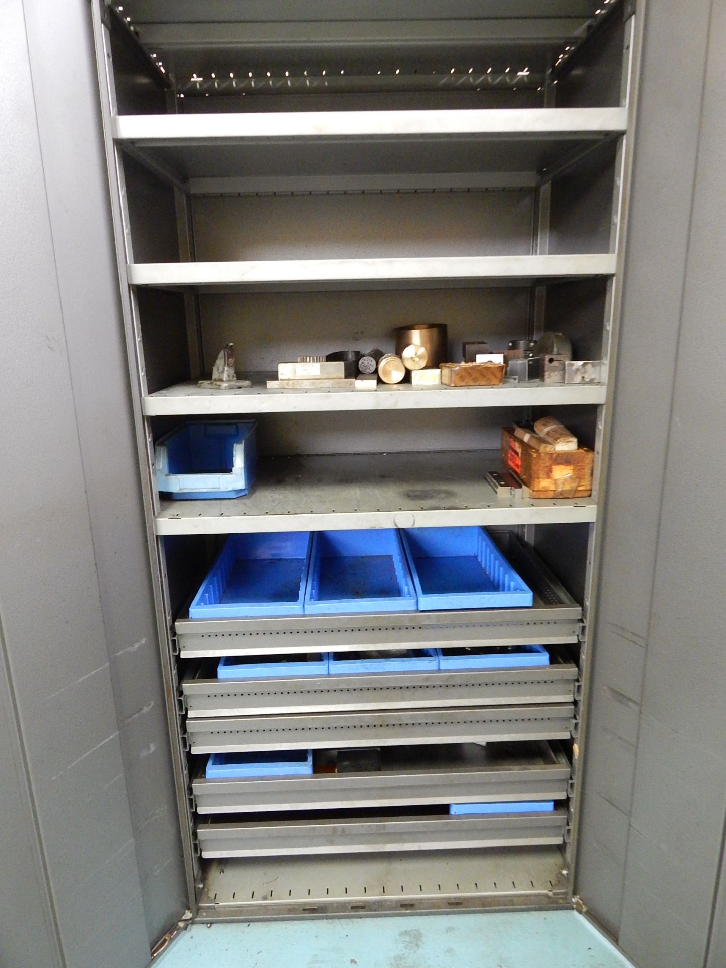 2-Door Upright Storage Cabinet and Contents - Image 2 of 6