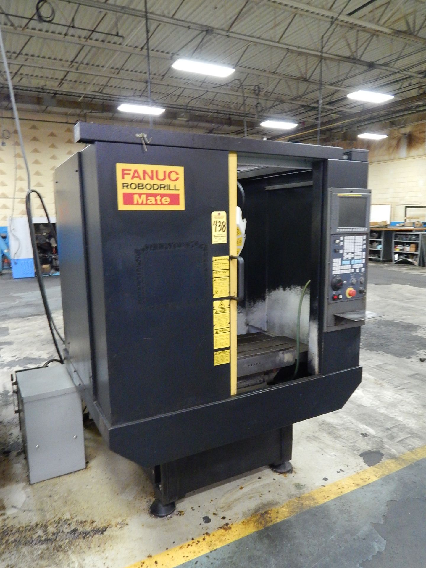 Fanuc Robodrill Mate CNC Drilling and Tapping Machine, s/n P06YN096, New 2006, Fanuc 0-MC CNC - Image 3 of 8