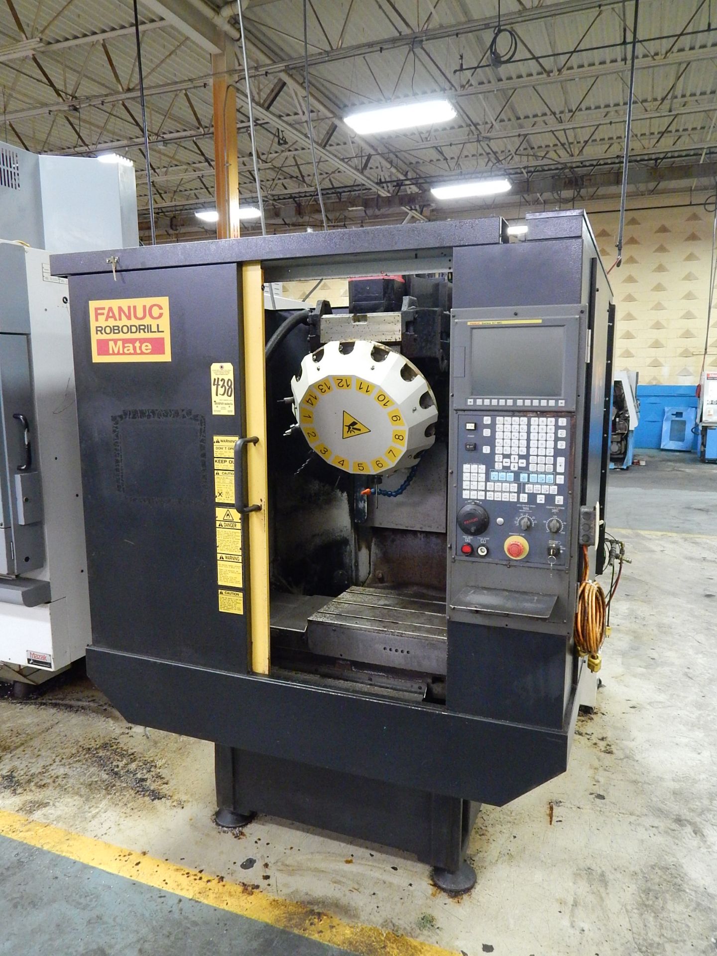 Fanuc Robodrill Mate CNC Drilling and Tapping Machine, s/n P06YN096, New 2006, Fanuc 0-MC CNC - Image 2 of 8