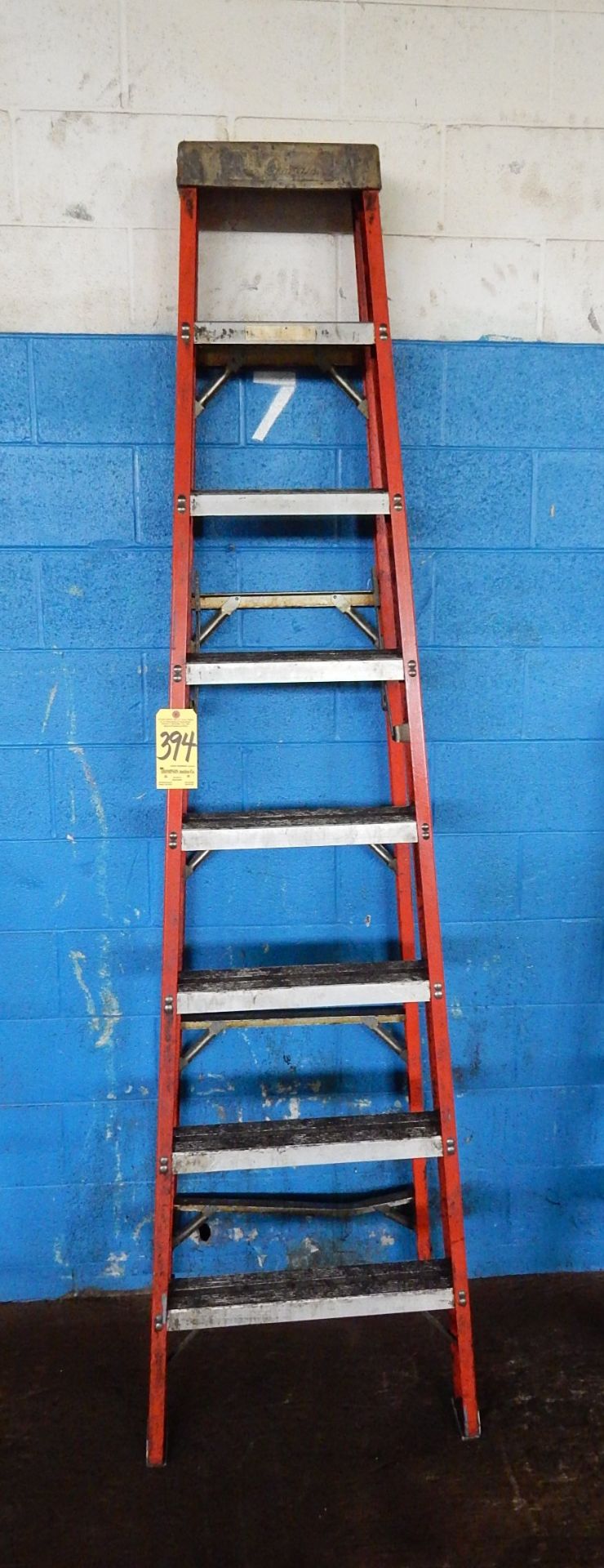 Fiberglass Step Ladder, 8 Ft.