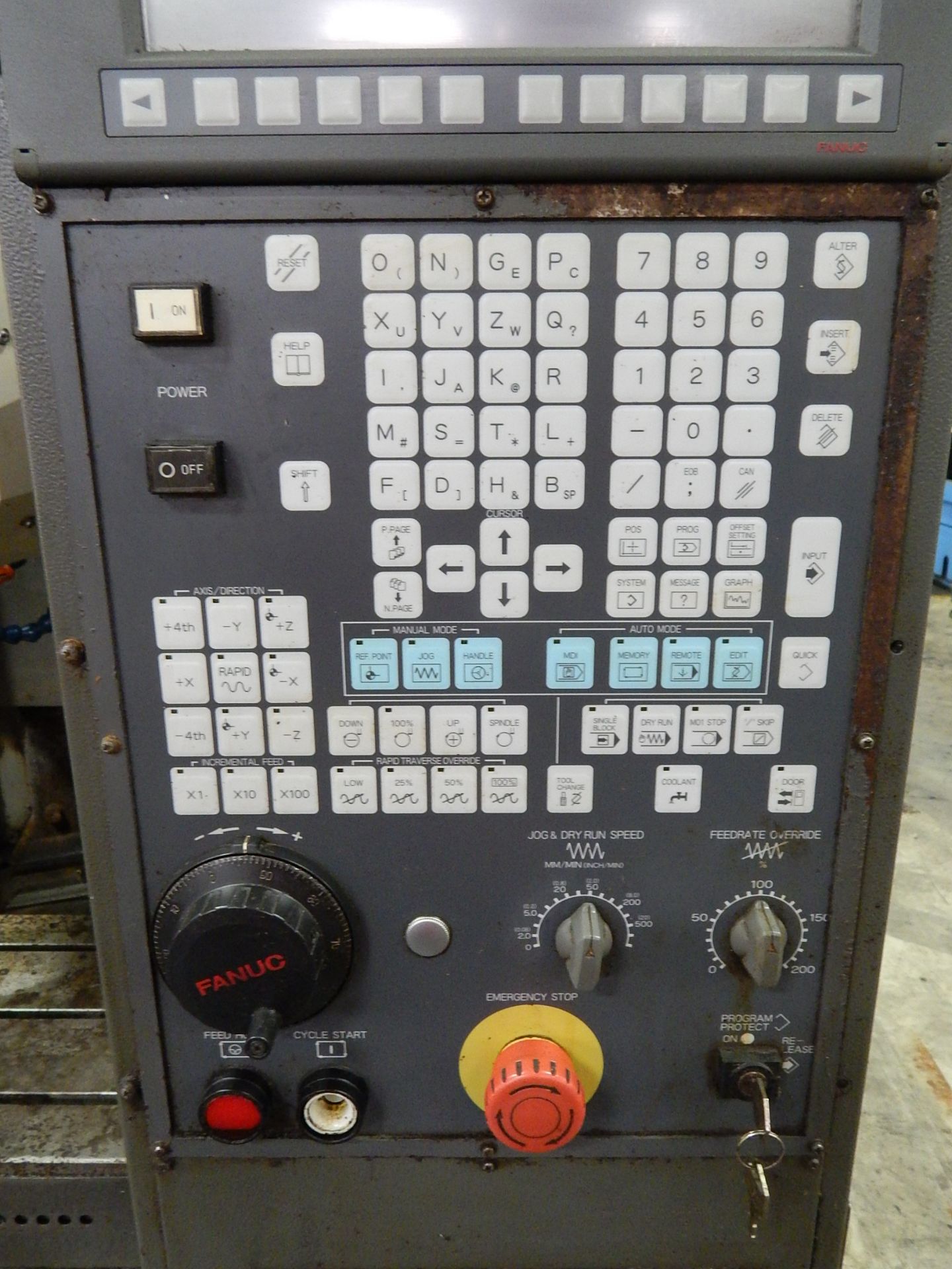 Fanuc Robodrill Mate CNC Drilling and Tapping Machine, s/n P06YN096, New 2006, Fanuc 0-MC CNC - Image 4 of 8