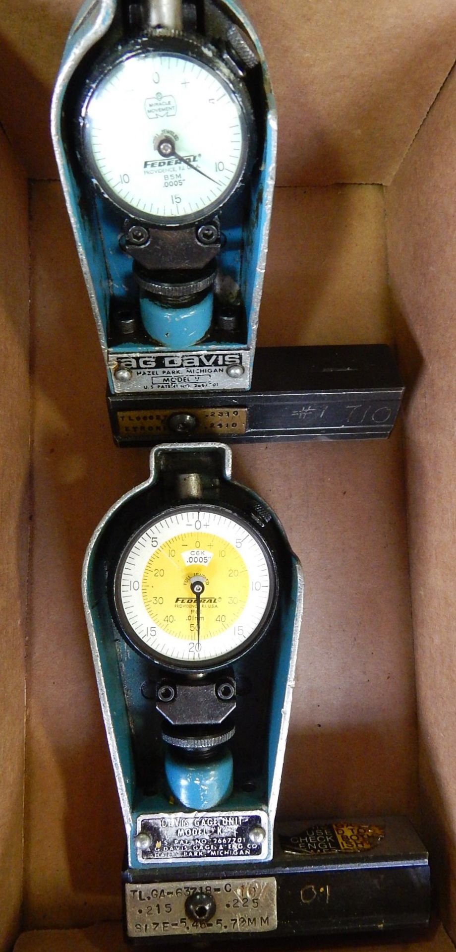 A.G. Davis Dial Gages