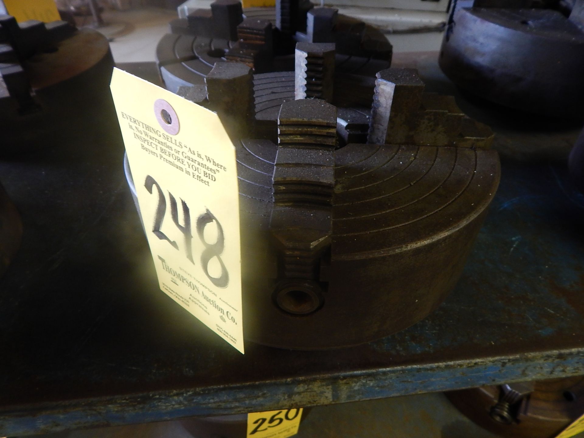 10" 4-Jaw Chuck