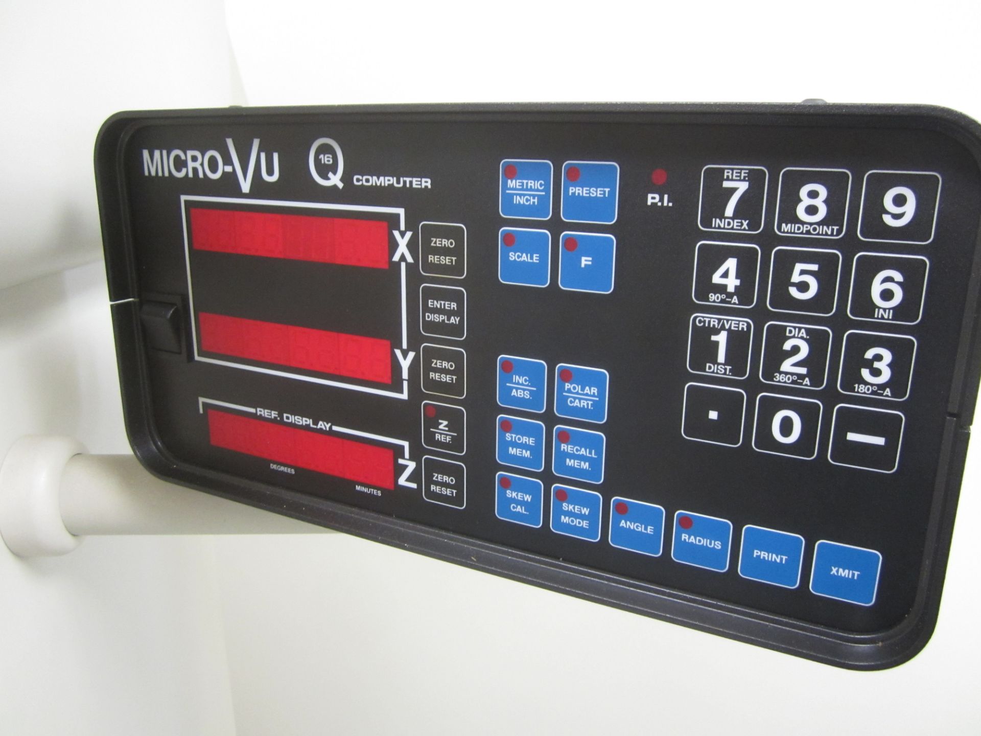 Micro Vu Model Spectra Optical Comparator, s/n 6978, 14 In., Microvu Q16 Processor/D.R.O., Surface - Image 2 of 5