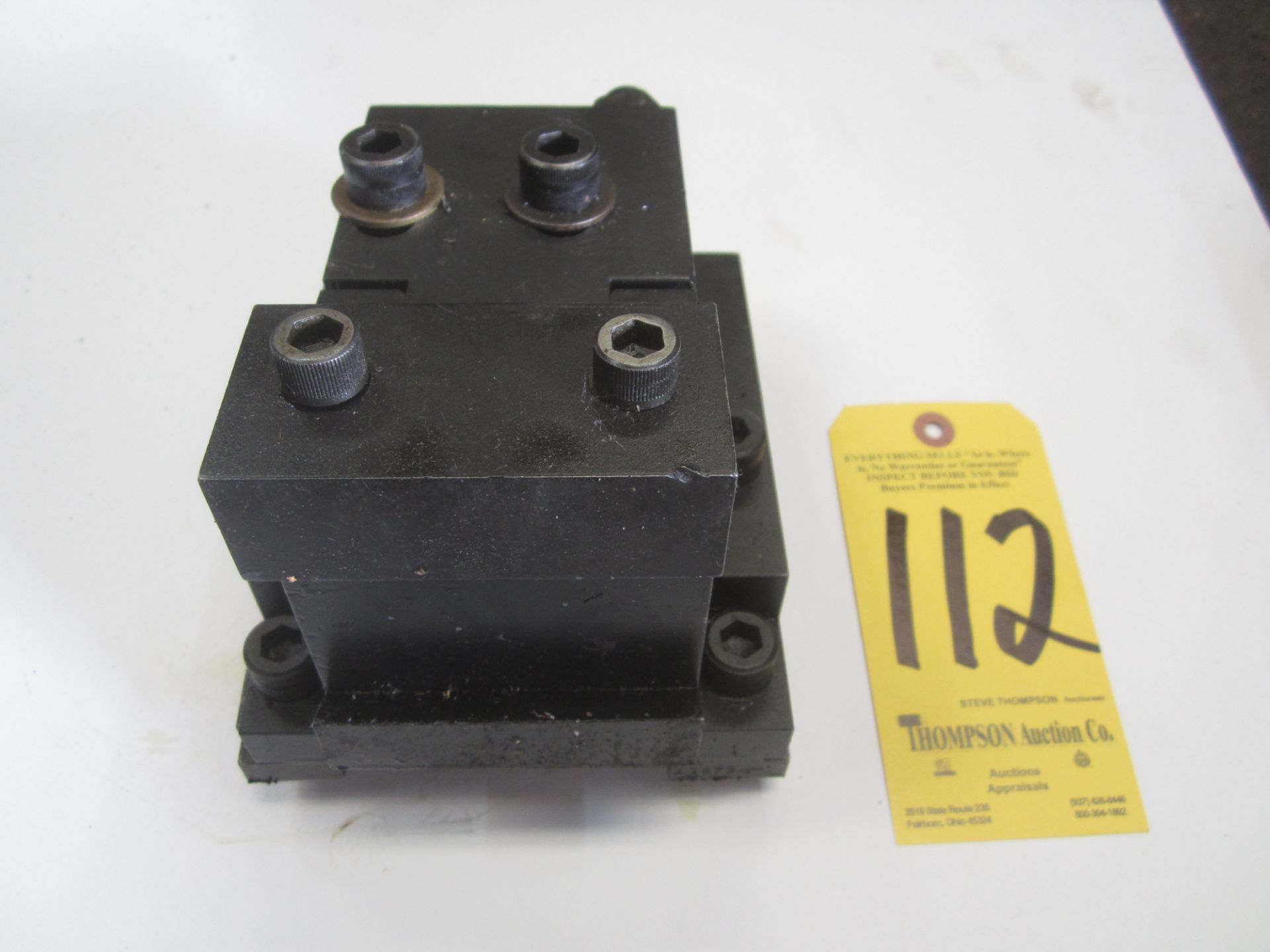 Reed #201U-328-4 Mounting Plate for B36 Thread Roller, Plate for New Britain Model 62