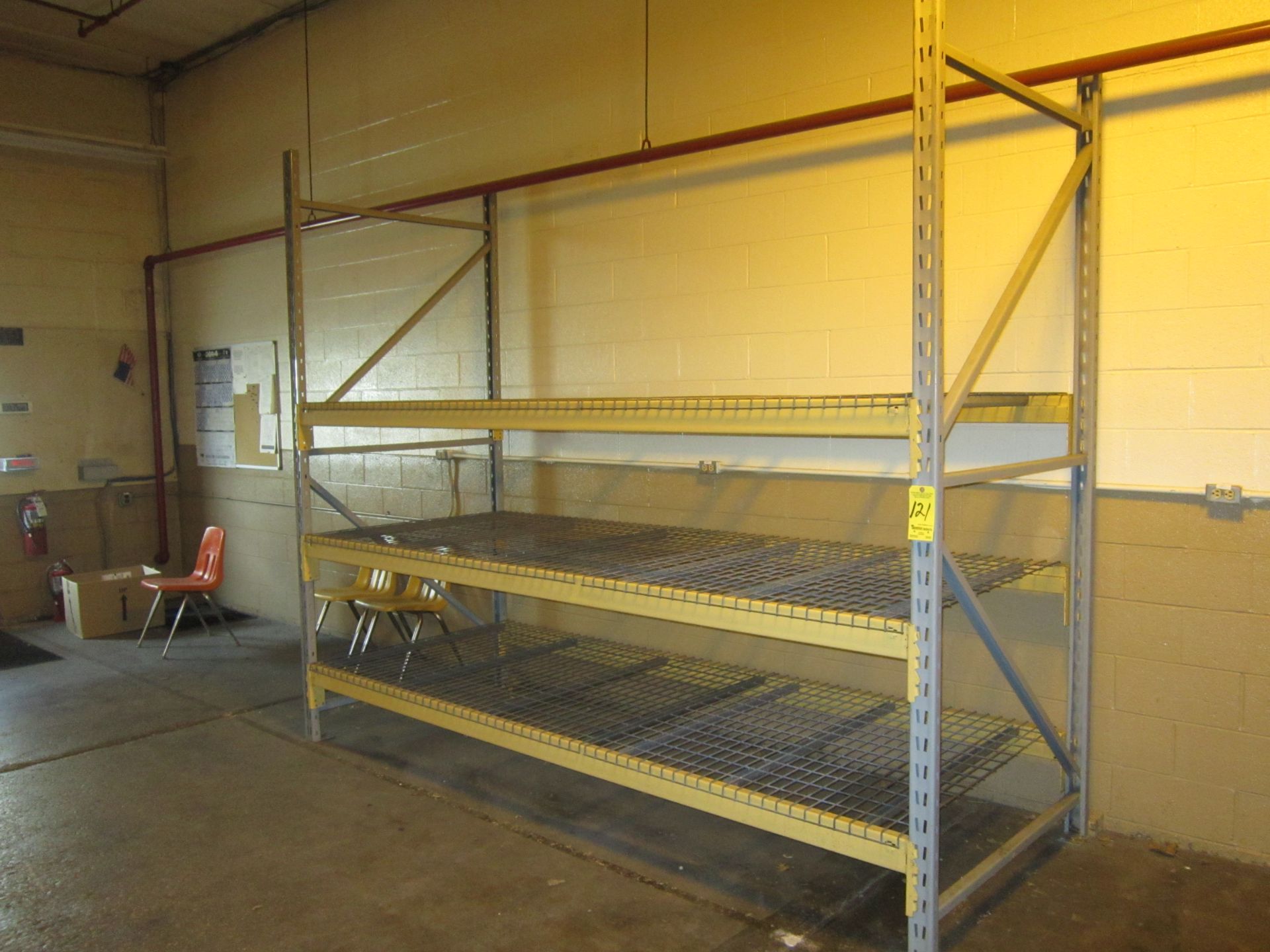 (5) Sections Pallet Racking, (10) Uprights 10 Ft. X 48 In. Wide, (22) Cross Beams 10 Ft. X 4 In., ( - Image 3 of 3
