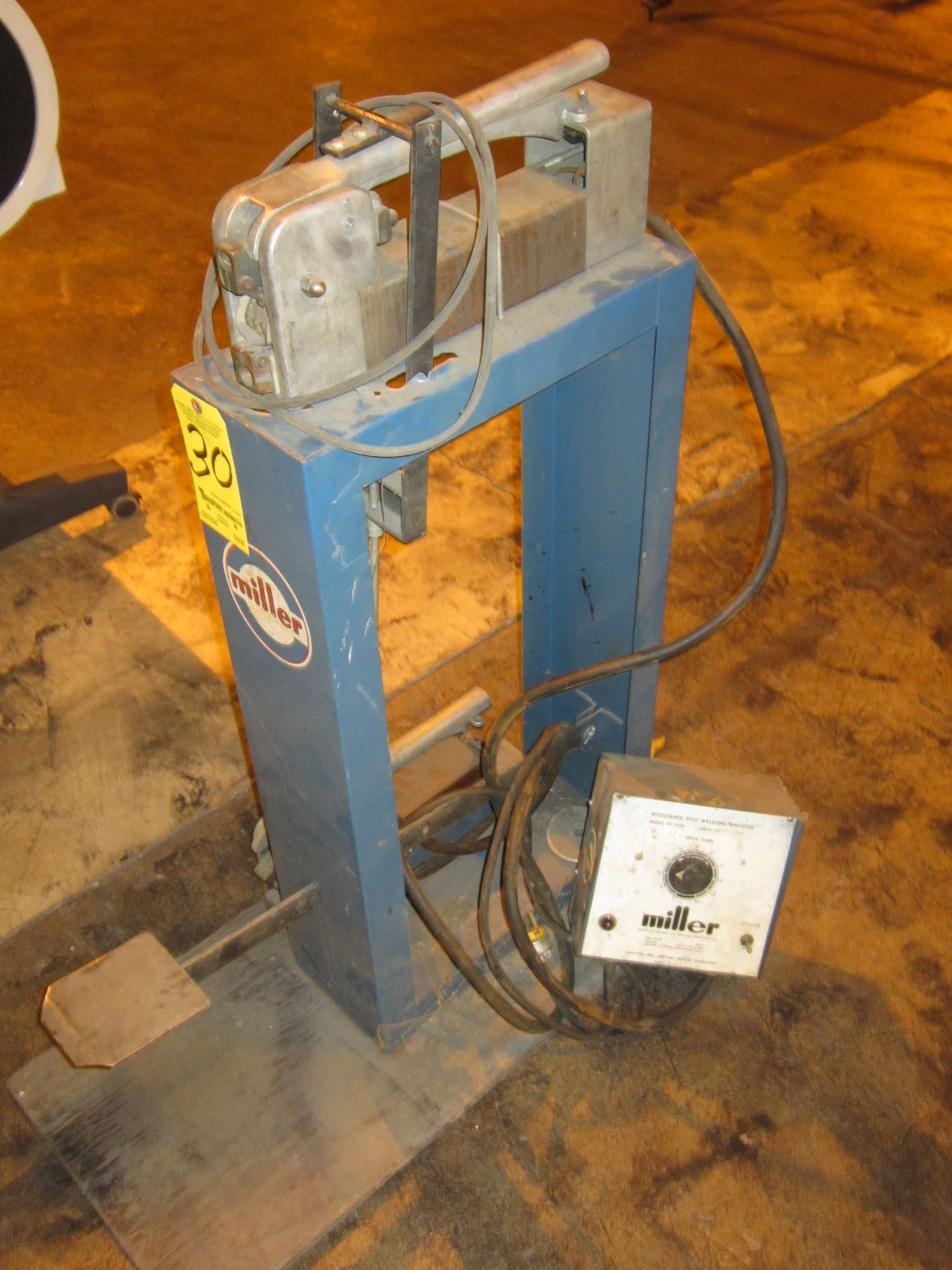 Miller WT-2530 Spot Welder, s/n HG034019, 2.5 KVA, with Second Spot Weld Power Supply Included