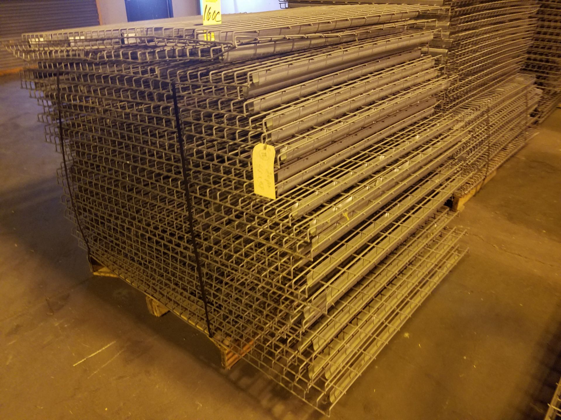 Approx. (100) Pieces, Pallet Rack Wire Decking, 4 Ft. X 4 Ft. and 4 Ft. X 6 Ft.