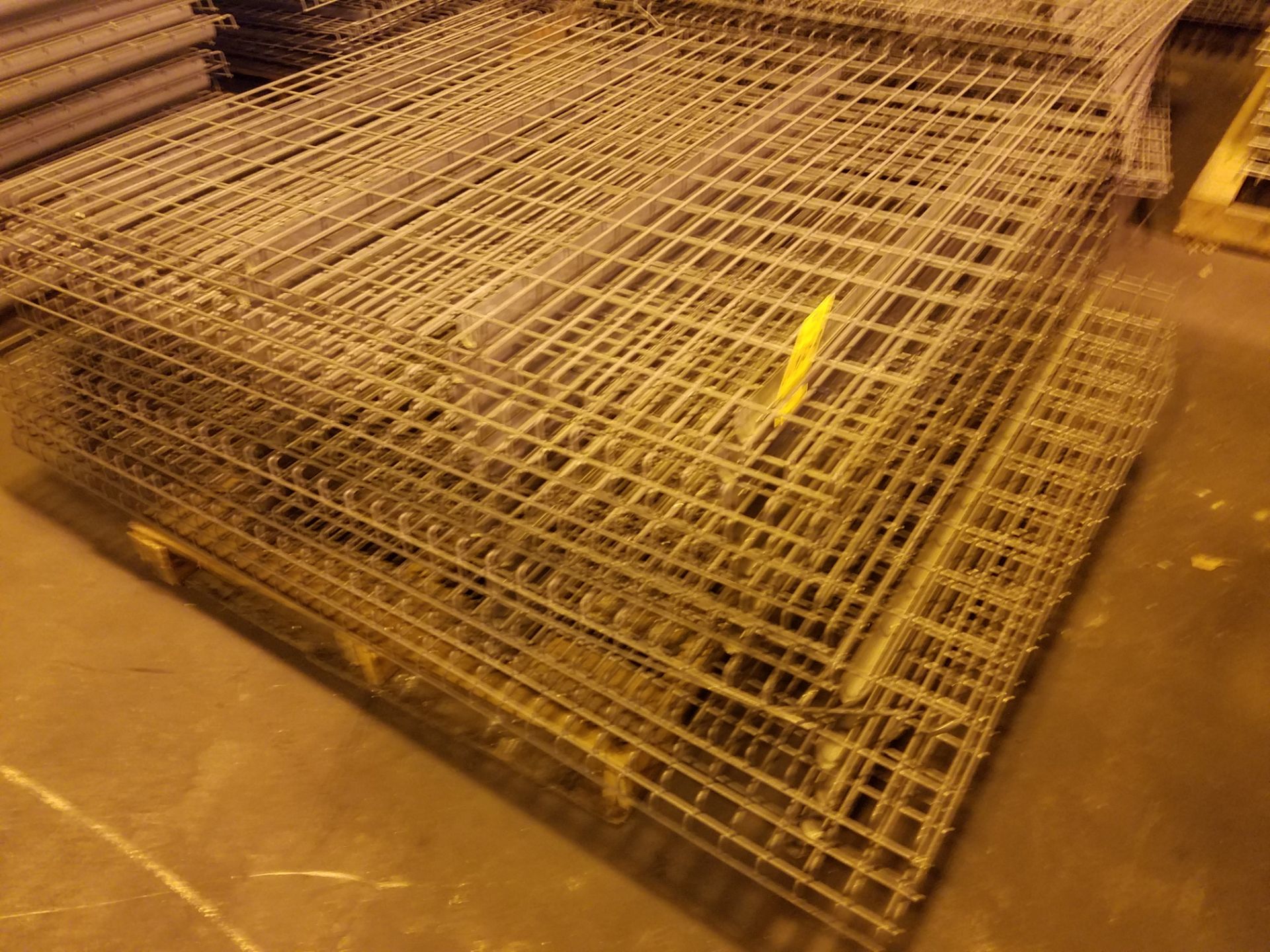 Approx. (80) Pieces, Pallet Rack Wire Decking, 4 Ft. X 4 Ft. and 4 Ft. X 6 Ft.