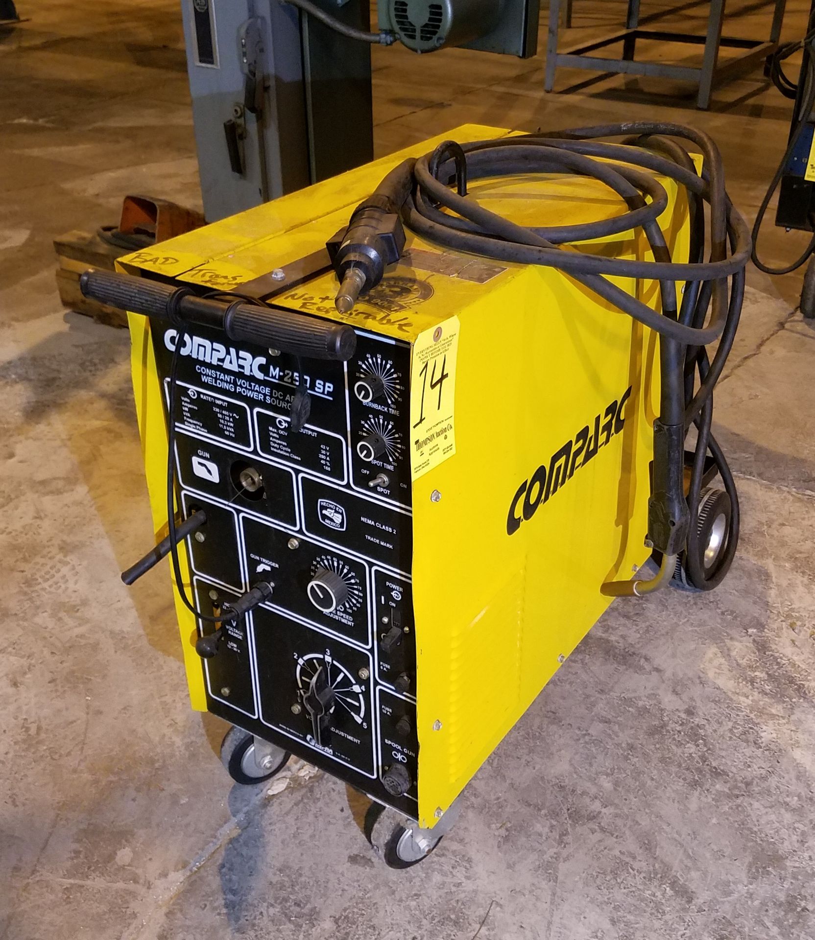 Comparc Mig Welder, Model M250-SP, 250 Amp