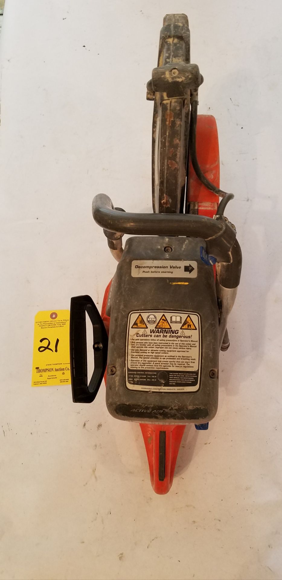 Husqvarna Model K750 Gas-Powered 14" Cutoff Saw - Image 3 of 3