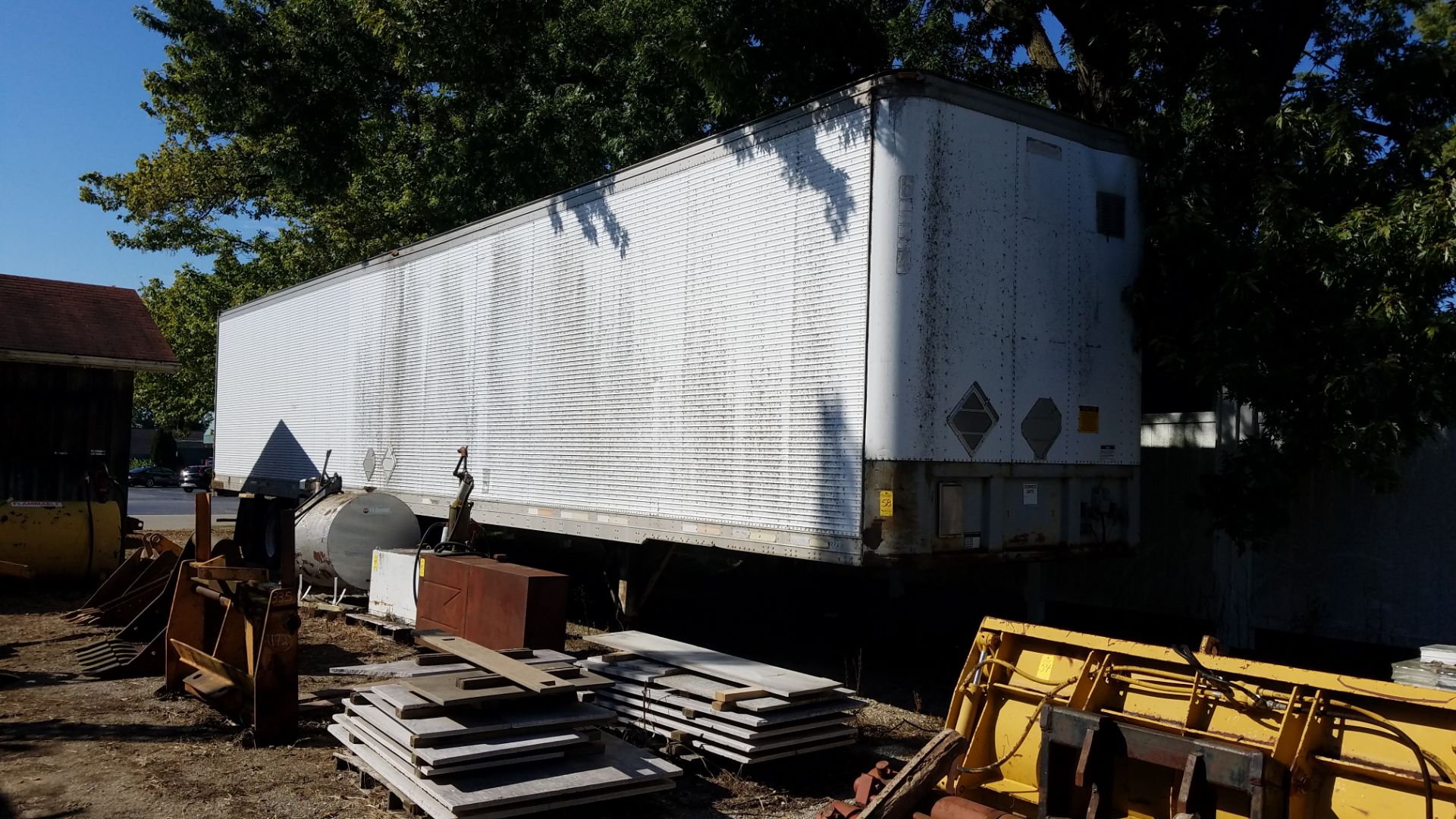 53 Ft Semi Trailer Tool Shed