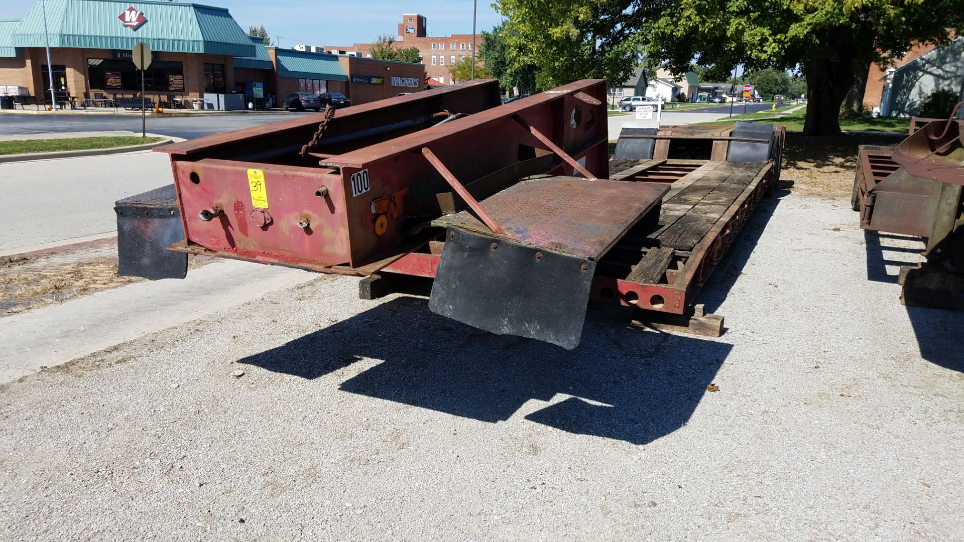 Rodgers Croucher Model Detachable Drop Deck Trailer 38’ Overall, 22’ Deck, Tandem Axle - Image 2 of 6