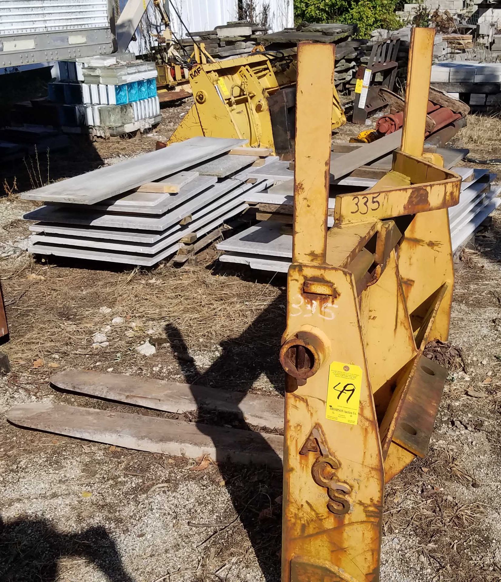 Fork Attachment for Excavator