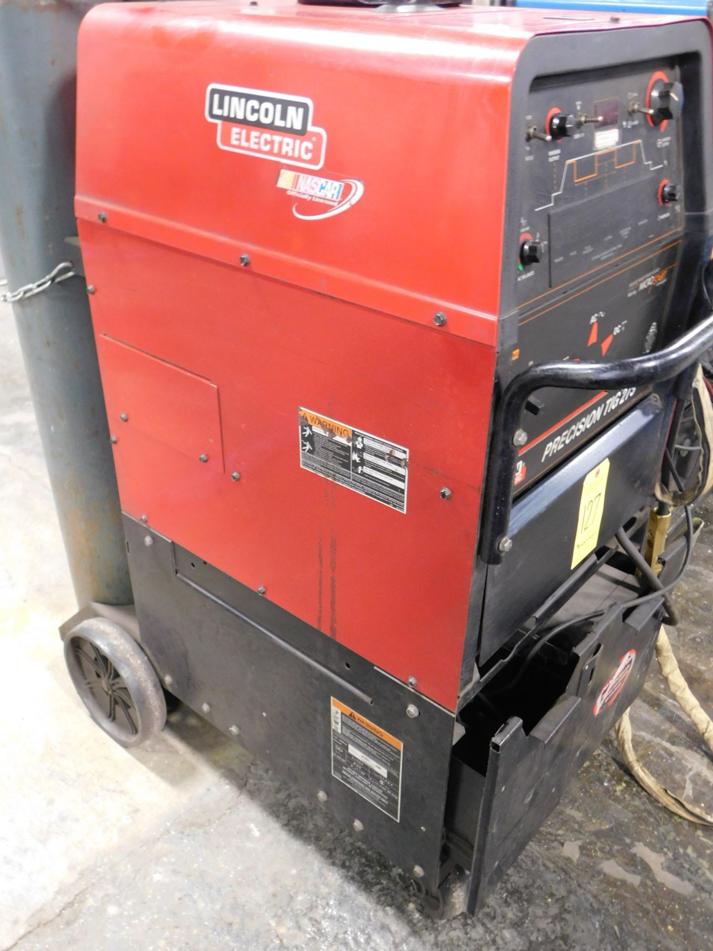 Lincoln Precision Tig 275 Tig Welder, s/n U1041117084, Chiller - Image 3 of 5