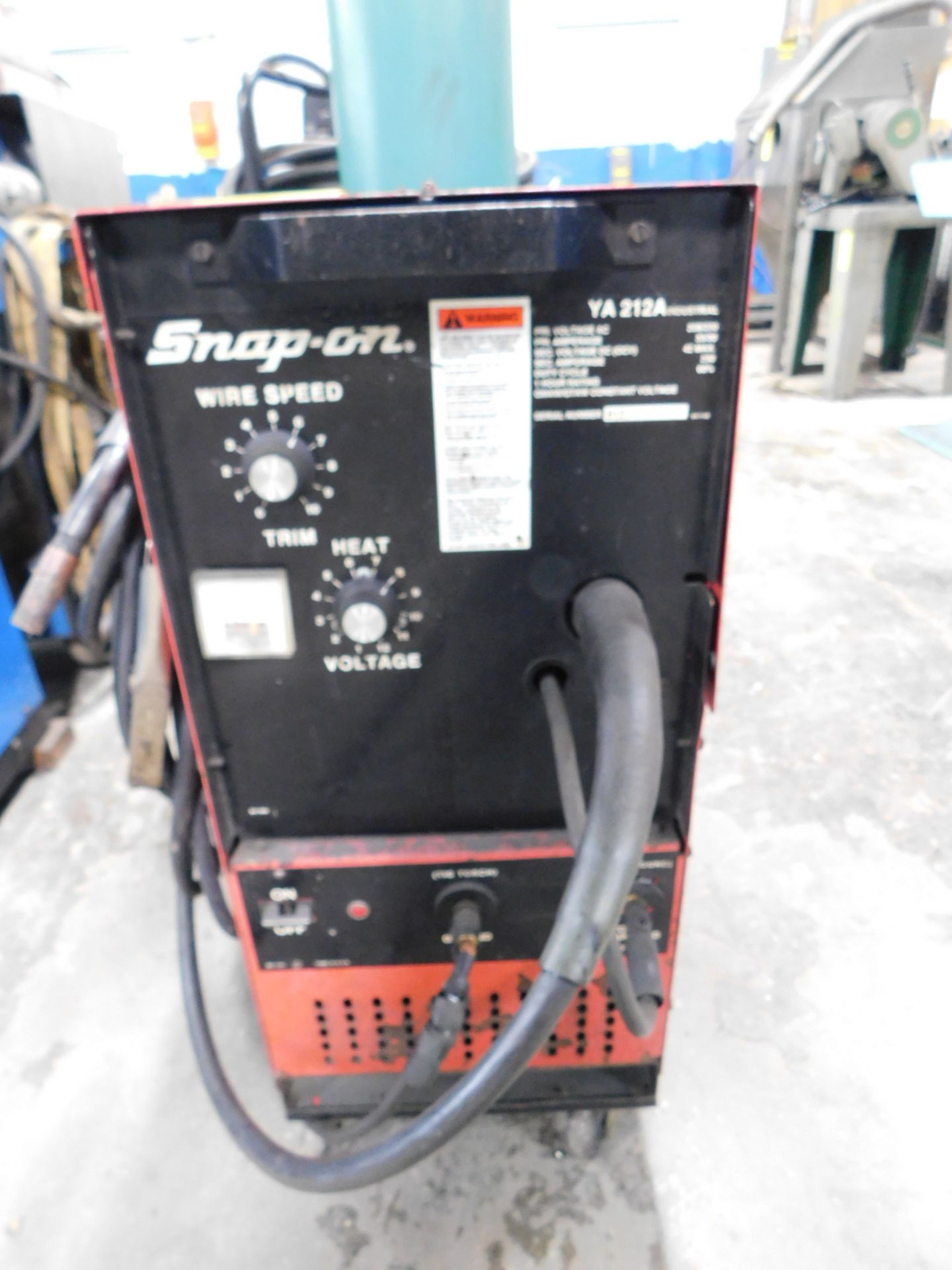 Snap On Model YA212A Mig Welder, s/n 8121-020482 - Image 2 of 4