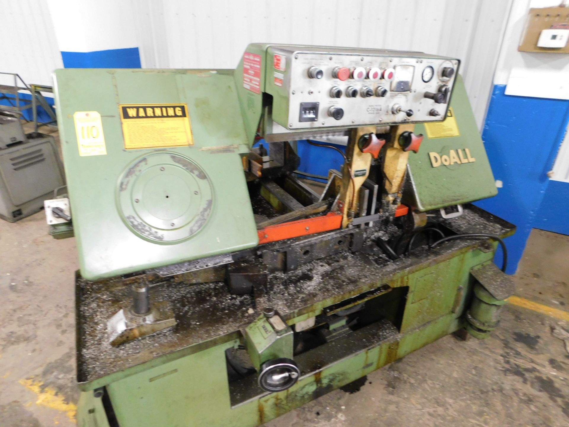 Do-All Model C1216A Fully Automatic Horizontal Band Saw, s/n 373-80489, 12 In. X 16 In. Capacity, - Image 2 of 6